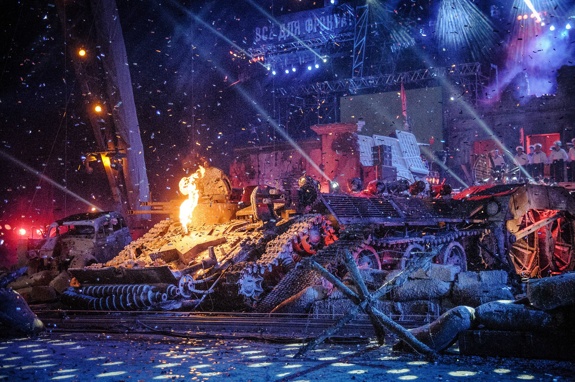 Сцена байк-шоу