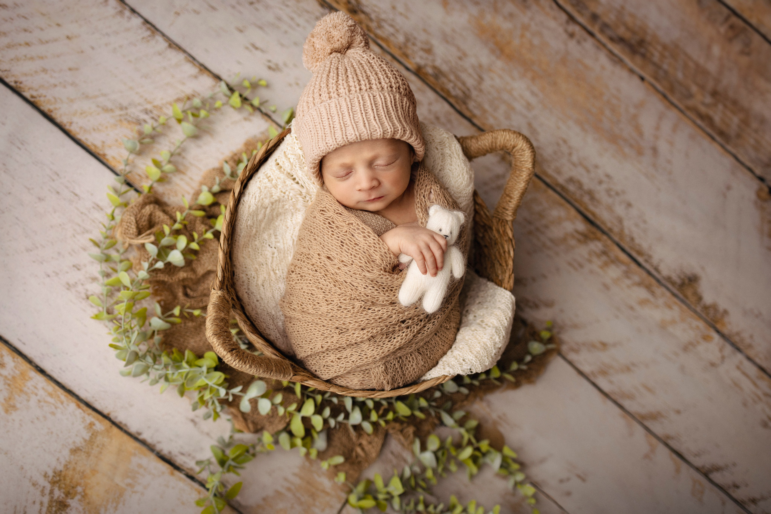 Фотосессия новорожденного малыша Алены Косторной и Георгия Куницы. Фотограф новорожденных в Москве Кристина Левит