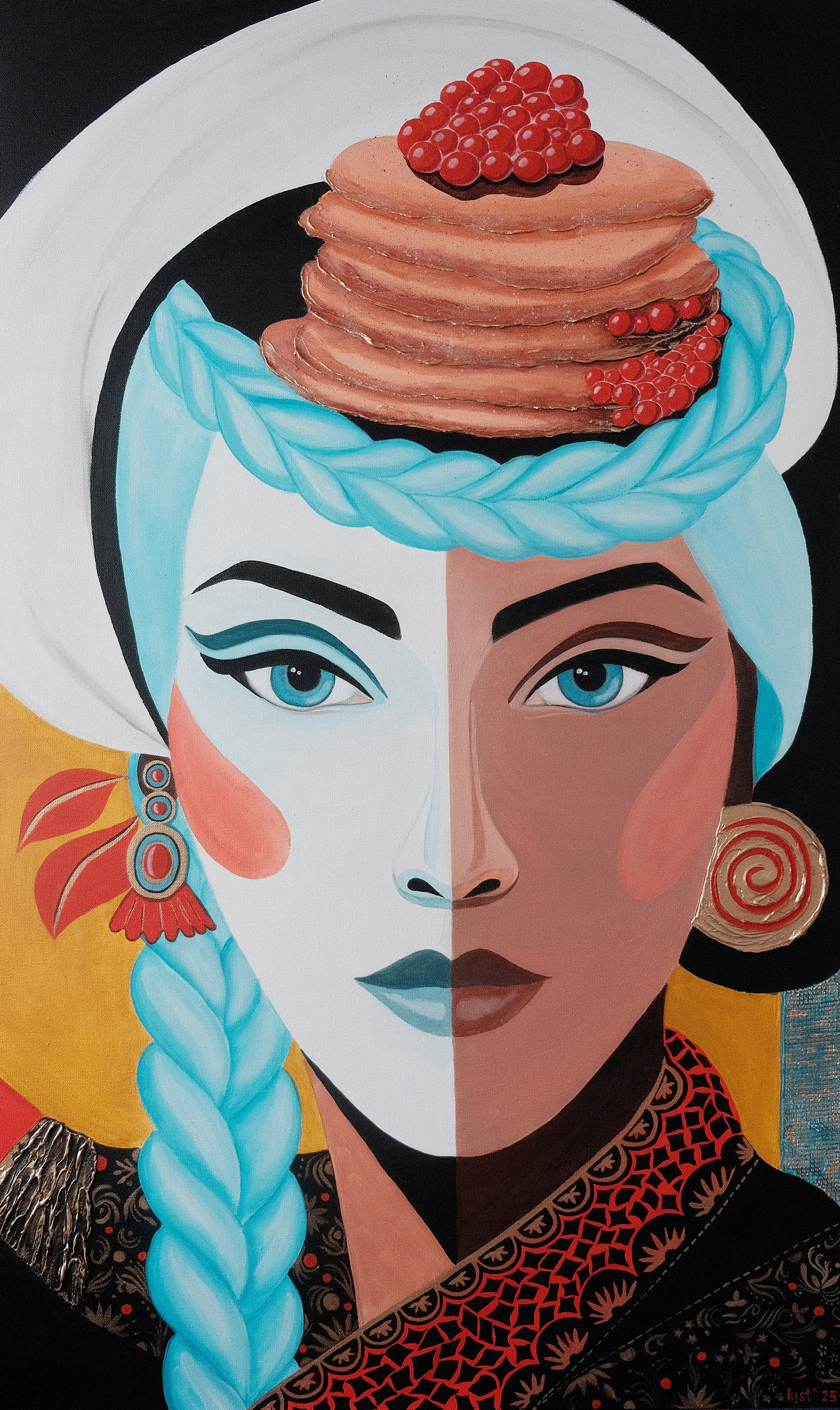 Правила игры. Художник Анастасия Кисткина, Петербург