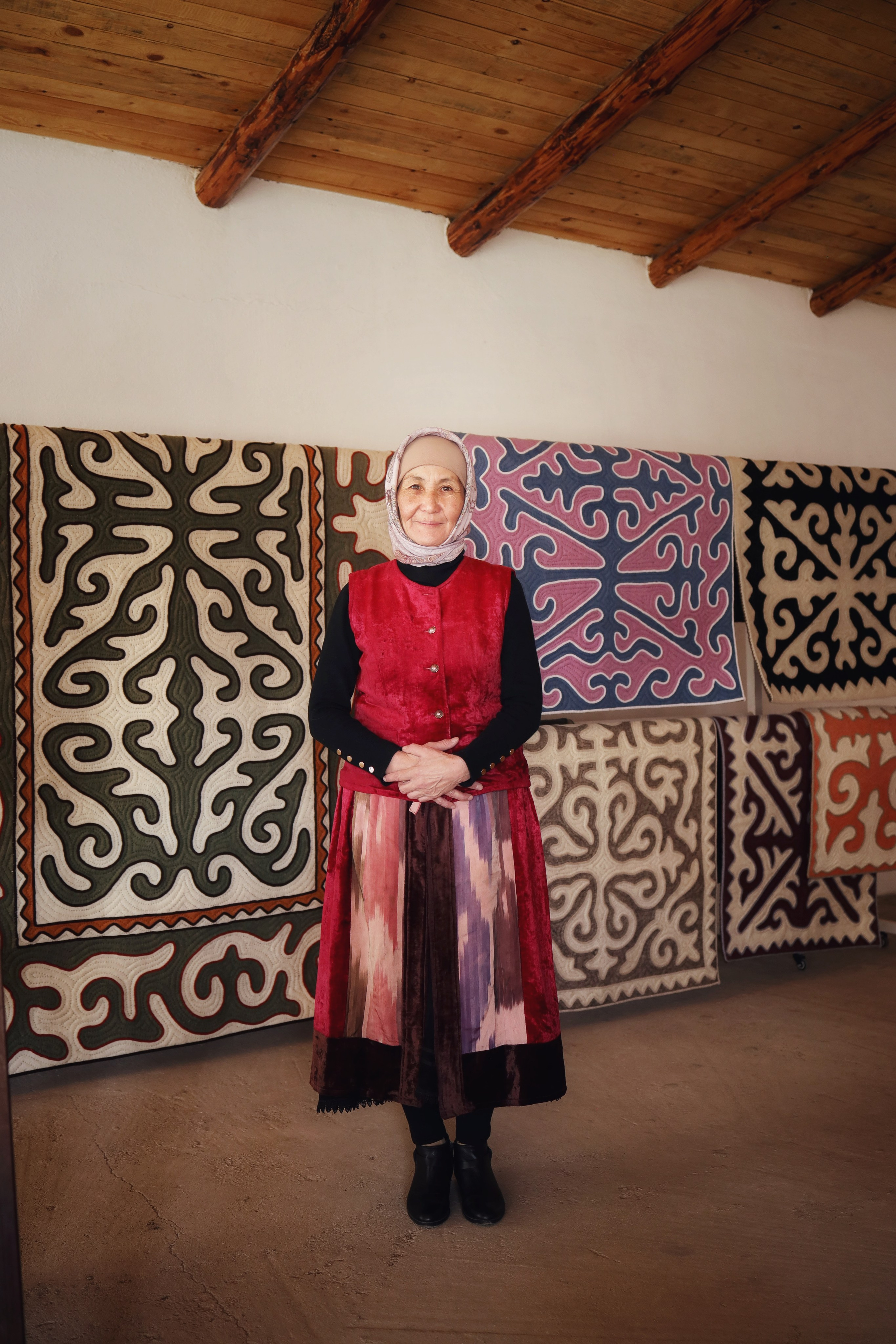 Zhanyl Baisheva, UNESCO ICH / Kyrgyzstan 2024. POLINA MÔMOT