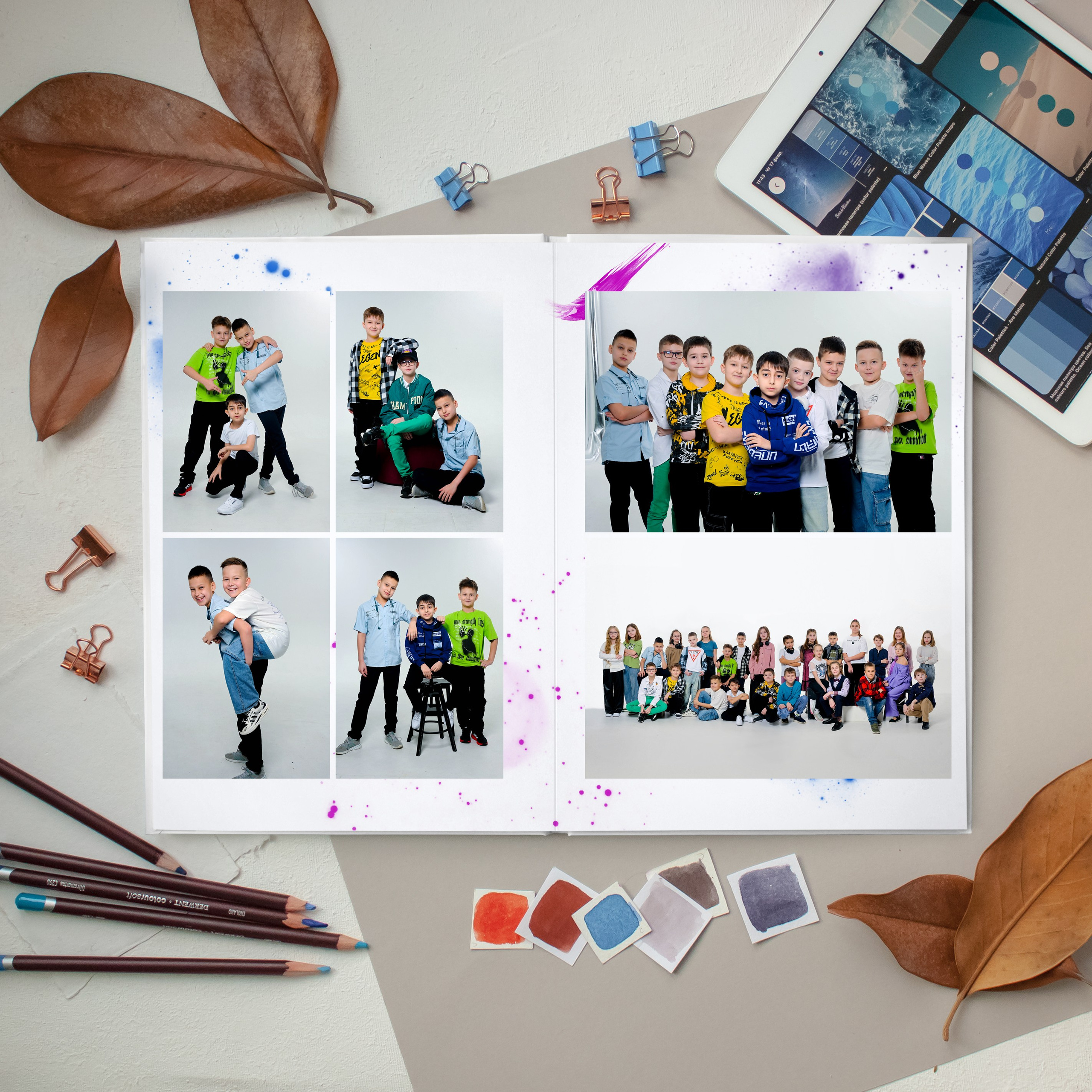 Школьные альбомы для начальных классов. Студия выпускных альбомов Тульская область