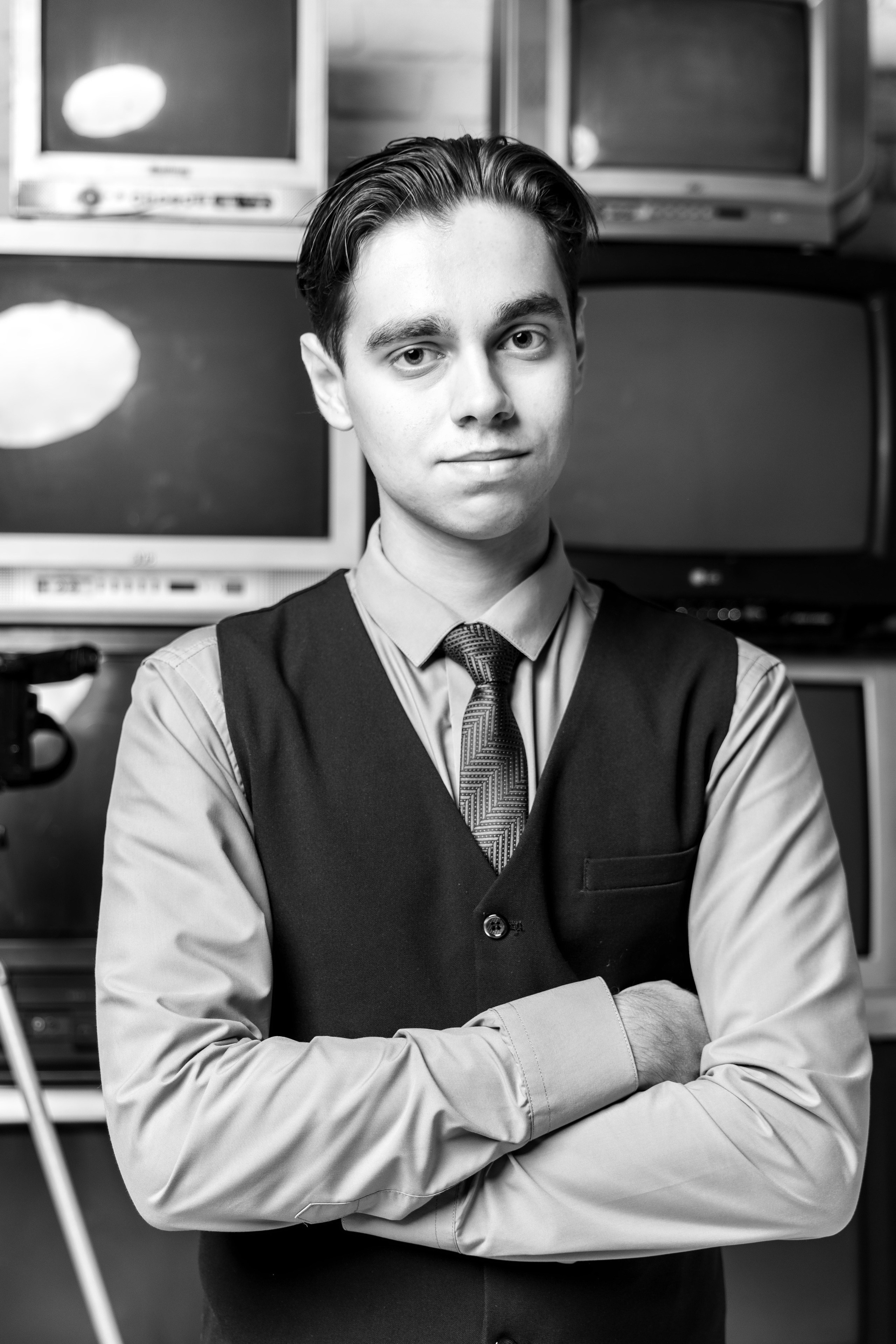 Мужской портрет, студийная съёмка. Астрахань.