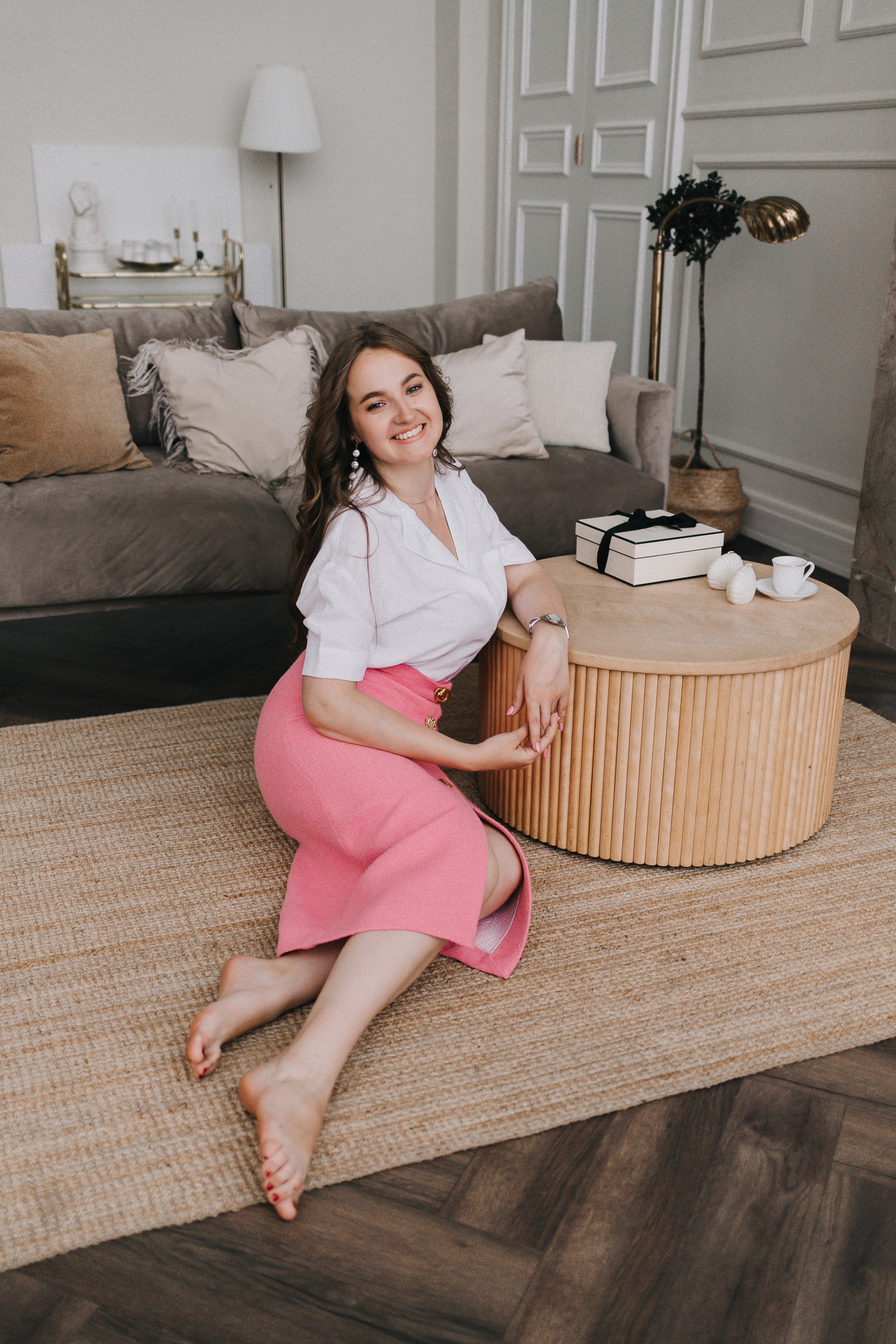 Ксения в фотостудии Воздух. Портретный фотограф в Минске Анна Волейко