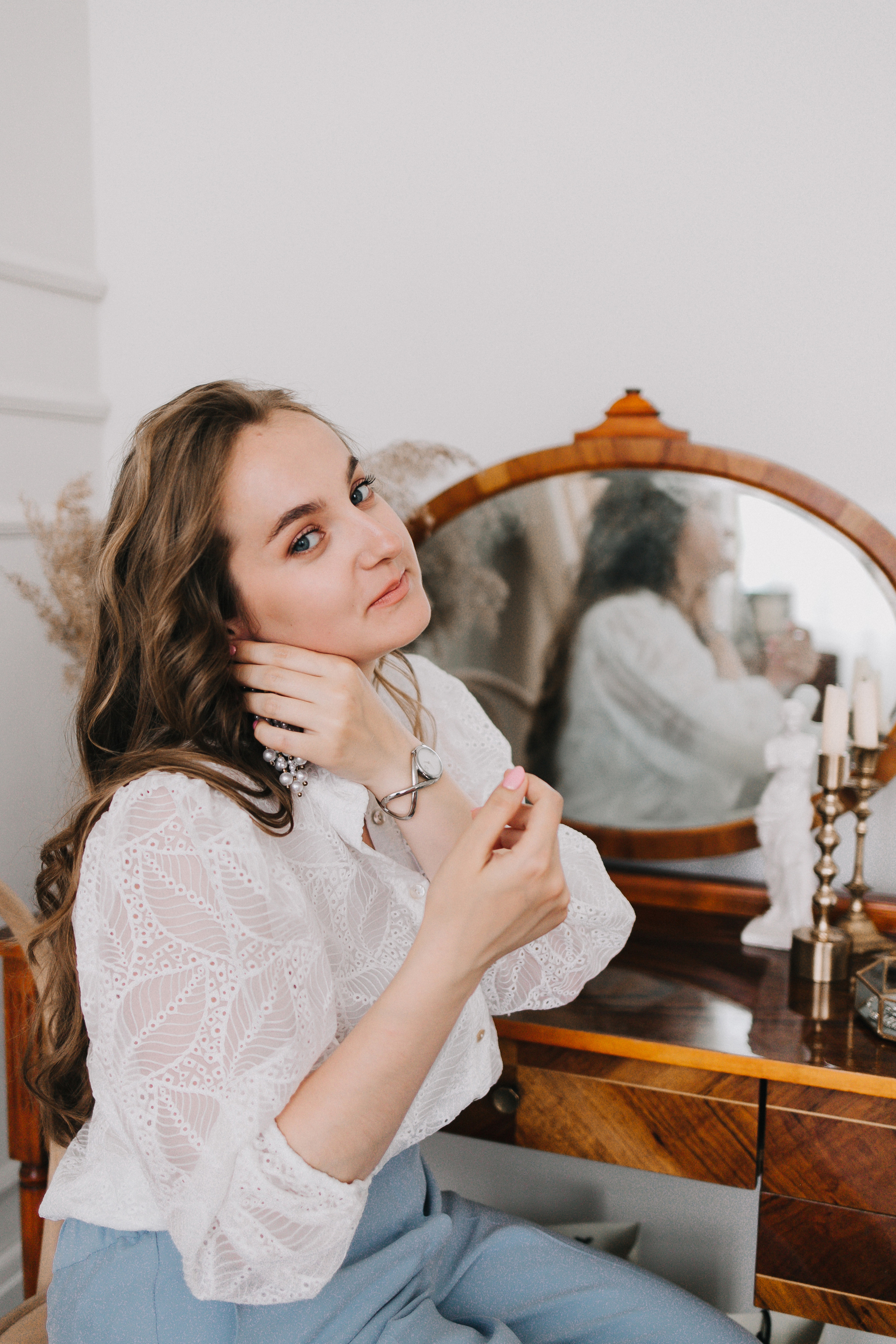 Ксения в фотостудии Воздух. Портретный фотограф в Минске Анна Волейко