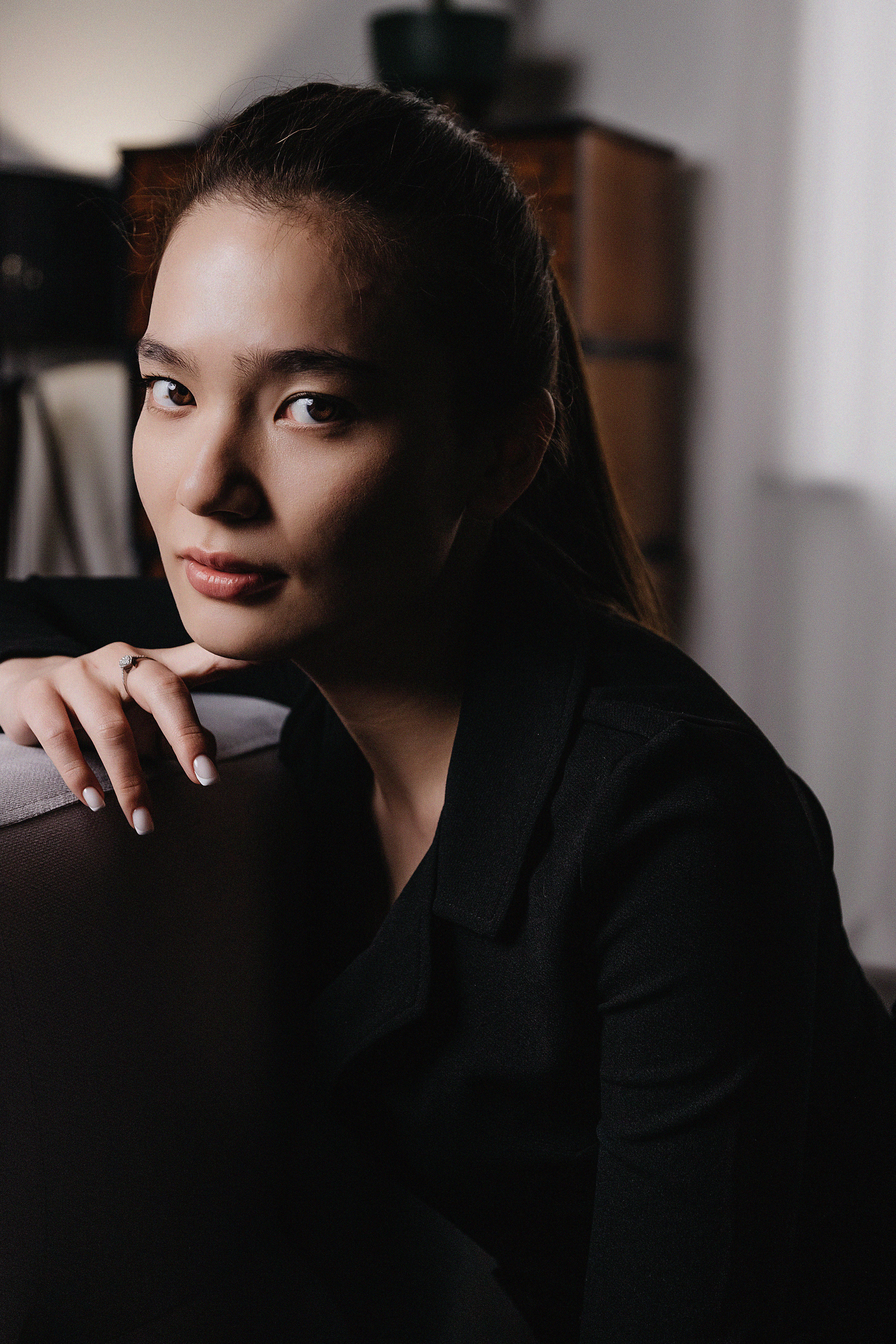 Фотосессия Сауле в фотостудии Пространство. Свадебный, семейный и портретный фотограф в Алматы, Костанай