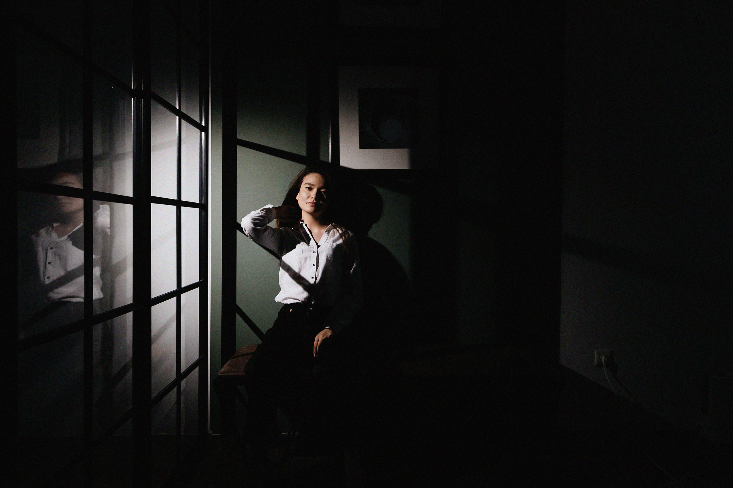 Фотосессия Сауле в фотостудии Пространство. Свадебный, семейный и портретный фотограф в Алматы, Костанай