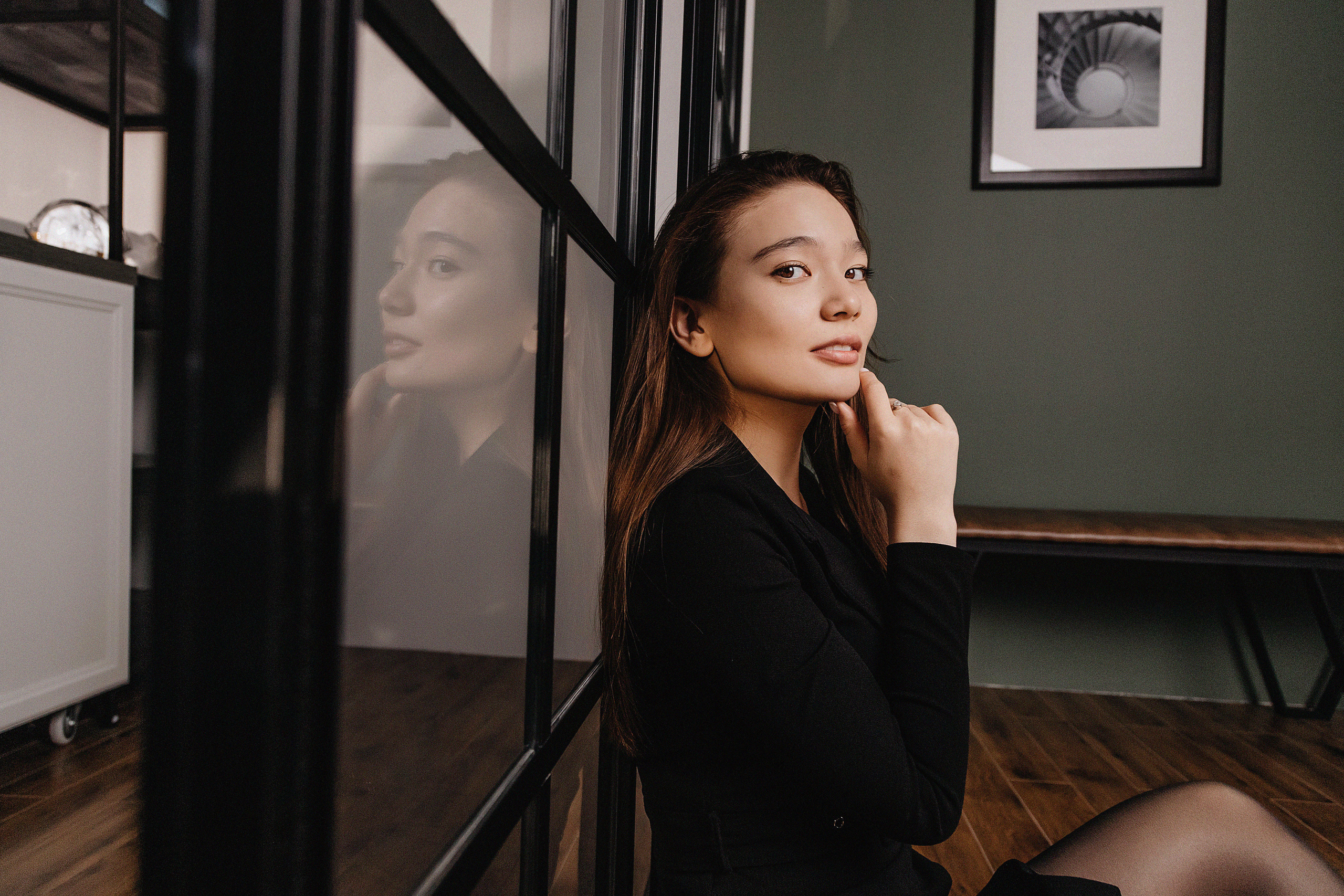 Фотосессия Сауле в фотостудии Пространство. Свадебный, семейный и портретный фотограф в Алматы, Костанай