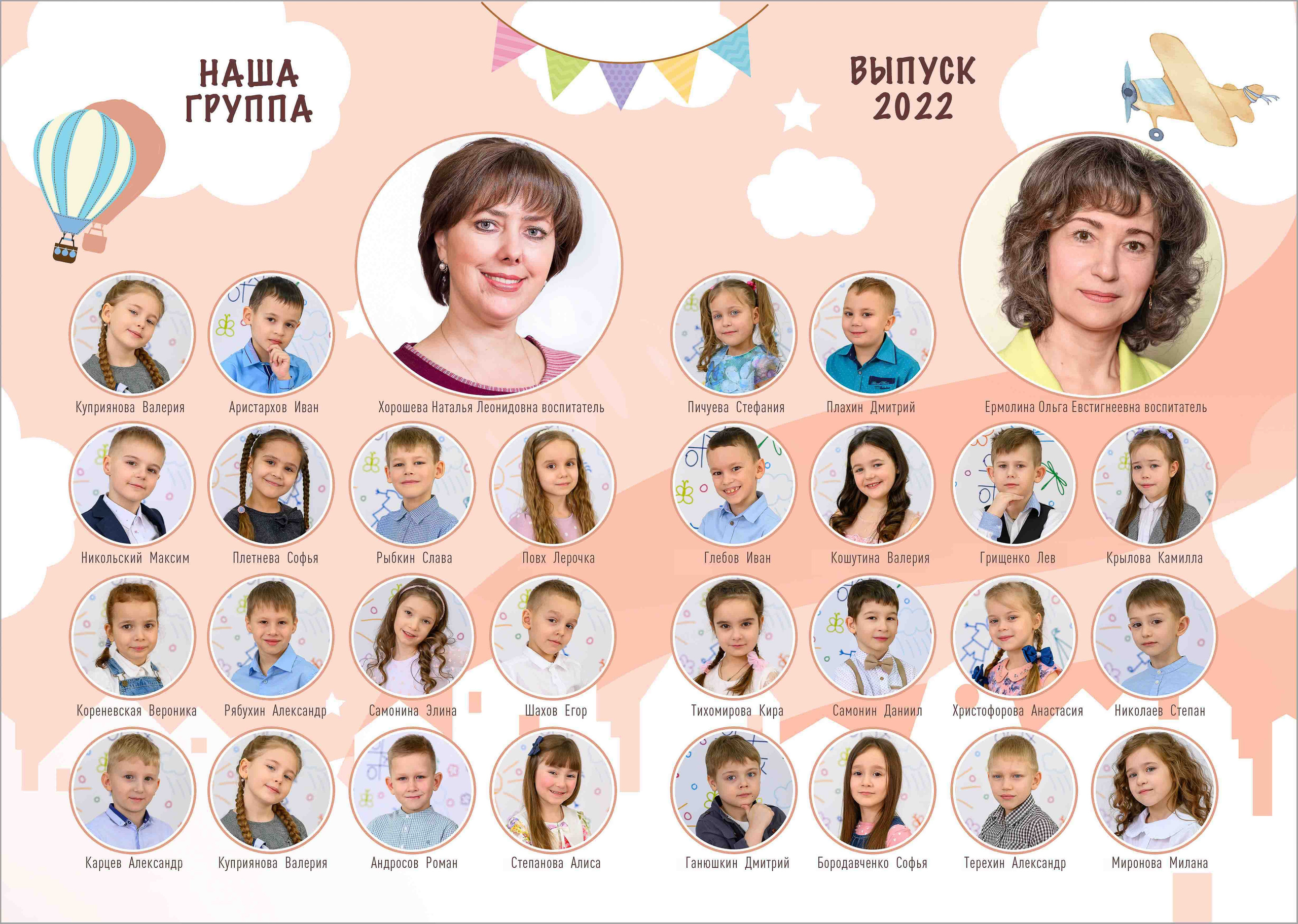 Альбом в детский сад за 3600 руб. на 5 разворотов. Выпускной школьный альбом в Москве / Школьный фотограф Юлия Михайленко