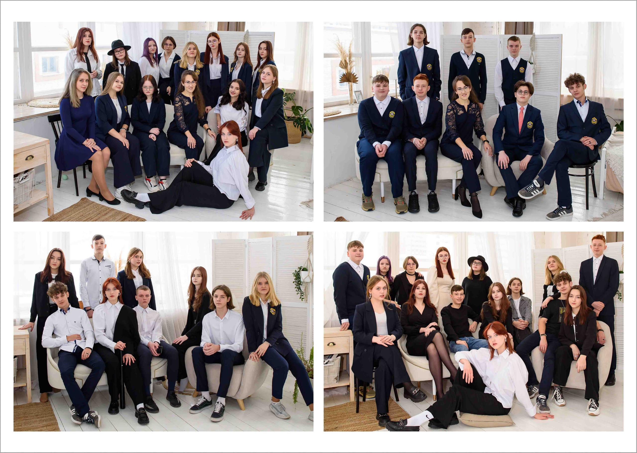 Школьный альбом 9-11 класс за 5000 руб. на 10 разворотов. Выпускной школьный альбом в Москве / Школьный фотограф Юлия Михайленко