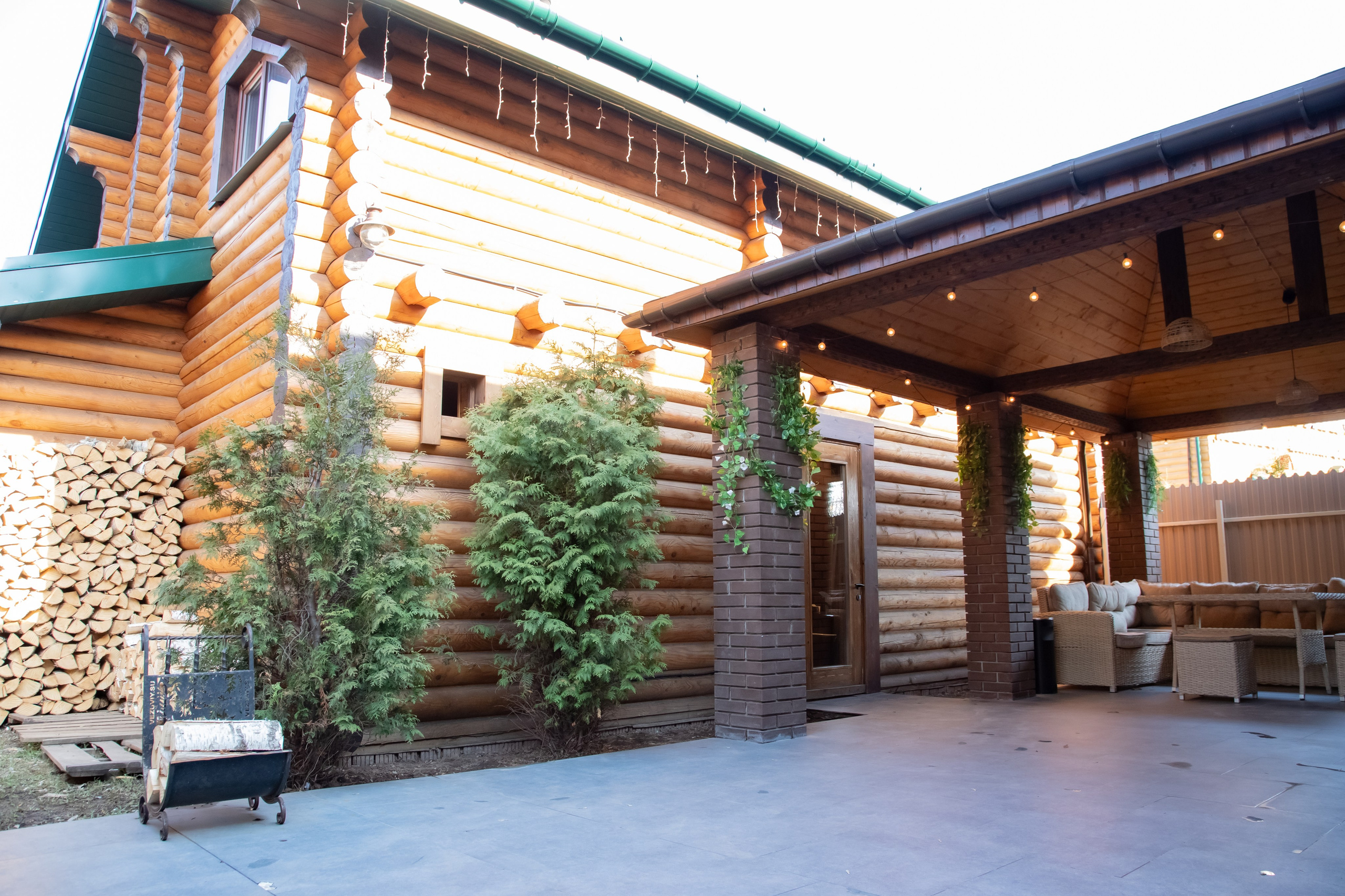 Дом «Охотничий». Банный комплекс «С легким паром»