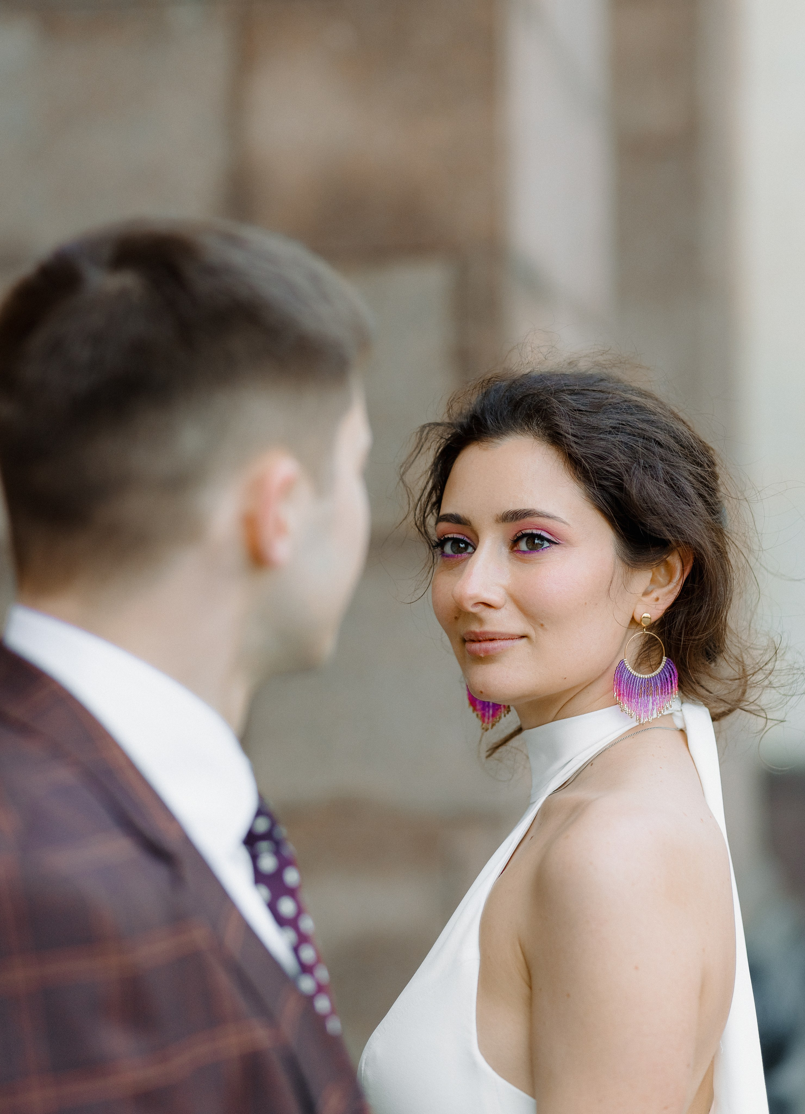 Свадебная фотосъёмка. Грибоедовский ЗАГС, МГУ. Портретный и семейный фотограф в Москве Мария Рослякова