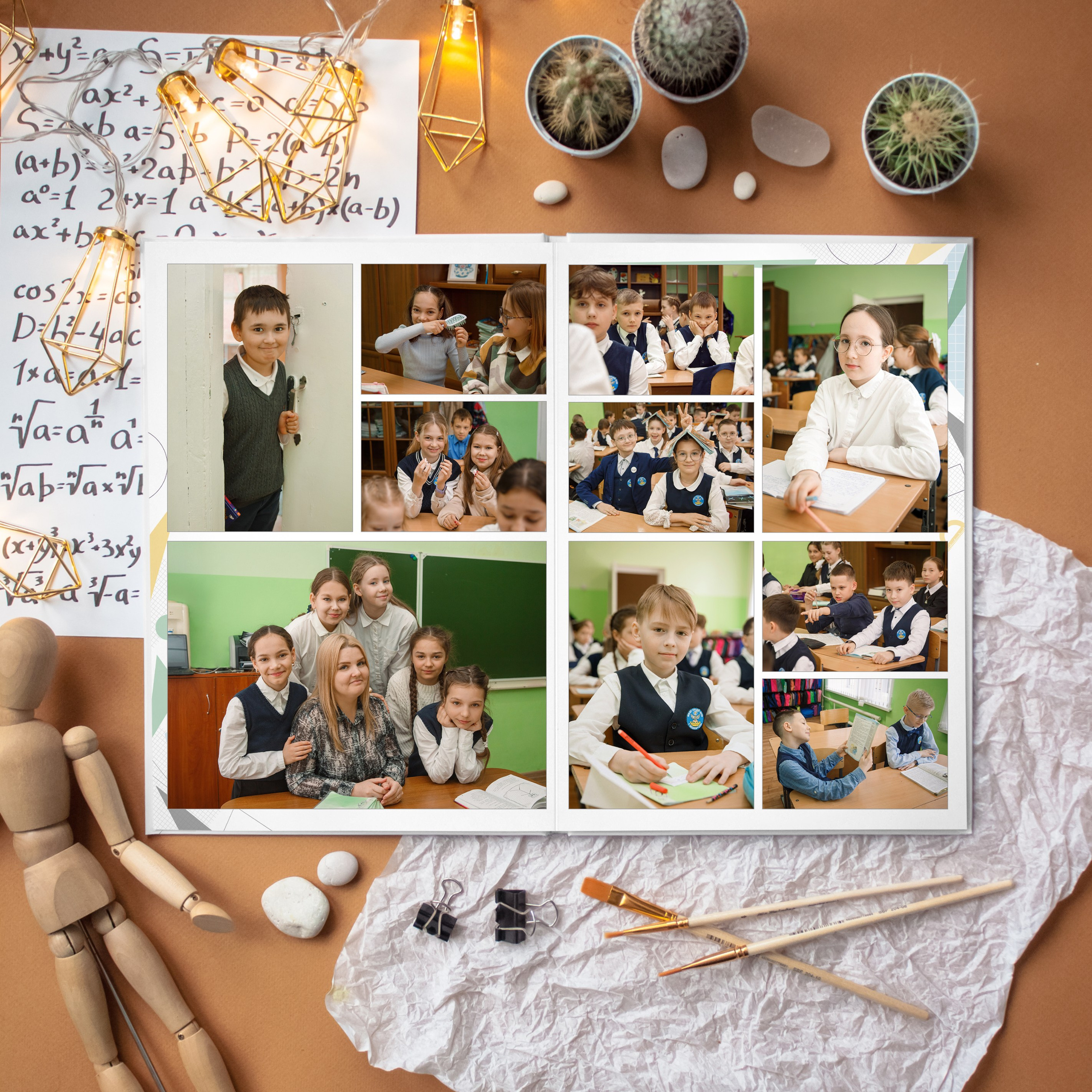 10 разворотов 4кл. Детский, семейный и школьный фотограф Светлана Волжанина