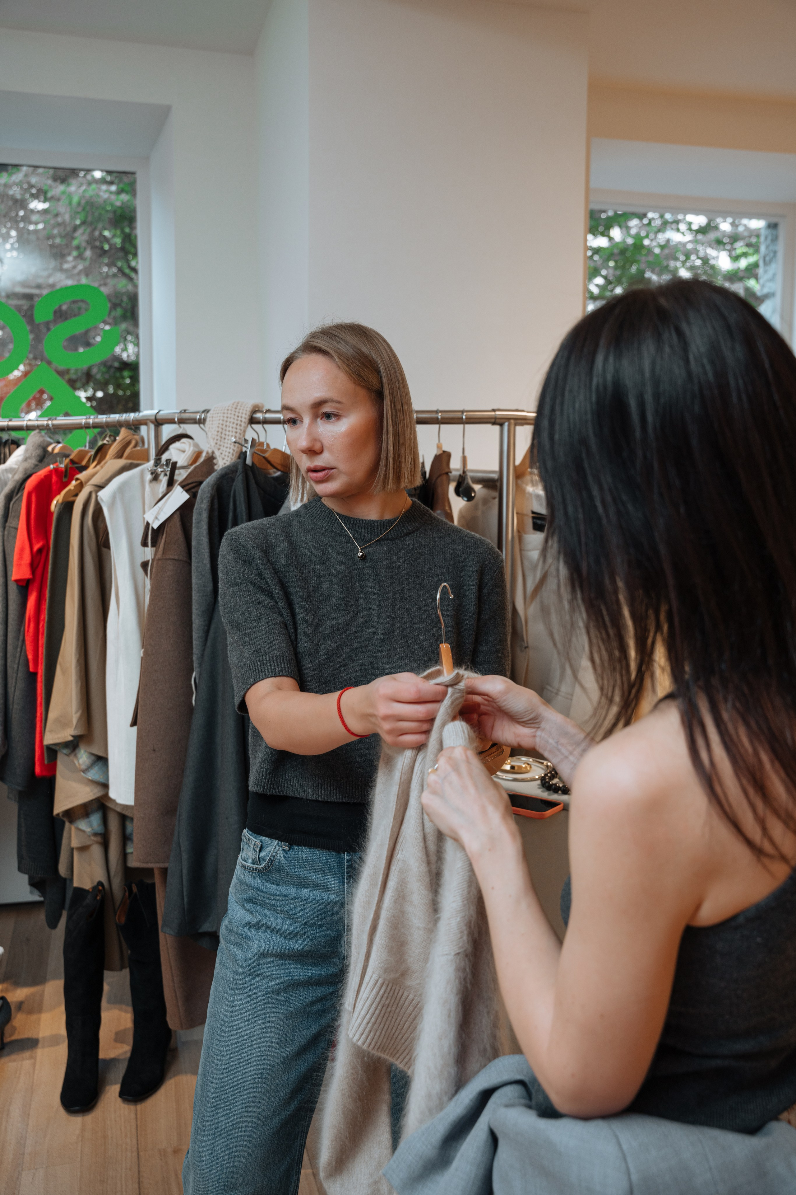 МК стилиста бутик SUBBOTA. Портретный фотограф в Санкт-Петербурге Дмитриева Наталия