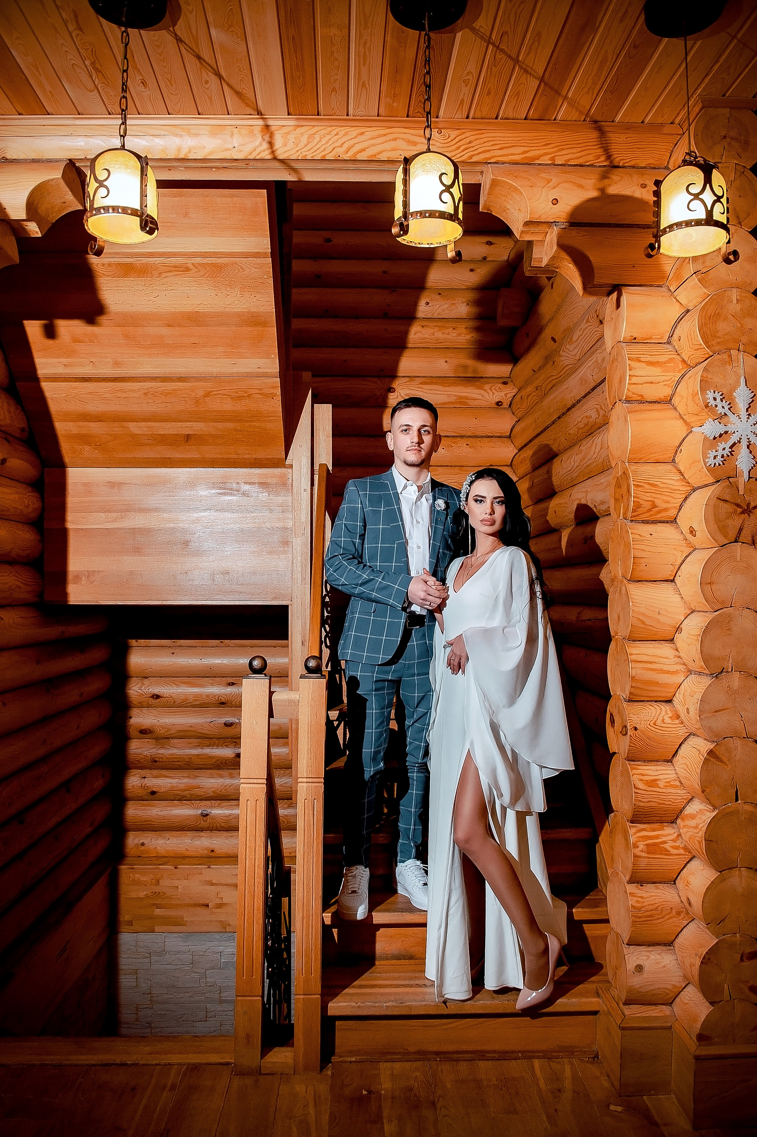 Зимняя свадьба в Лесных прудах, Щелково. Свадебный и семейный фотограф Виктория Носачёва. Щелково, Москва и МО