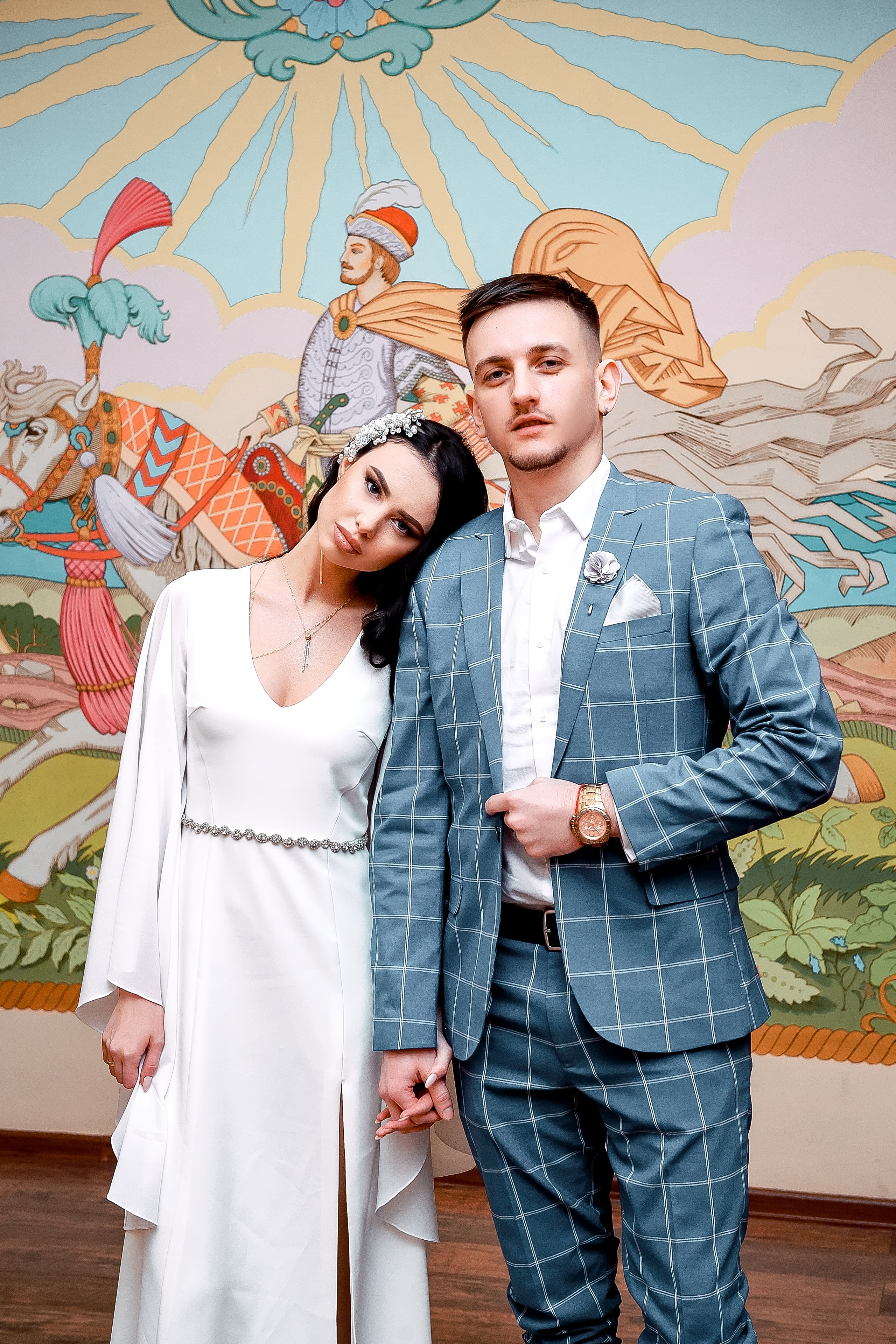 Зимняя свадьба в Лесных прудах, Щелково. Свадебный и семейный фотограф Виктория Носачёва. Щелково, Москва и МО