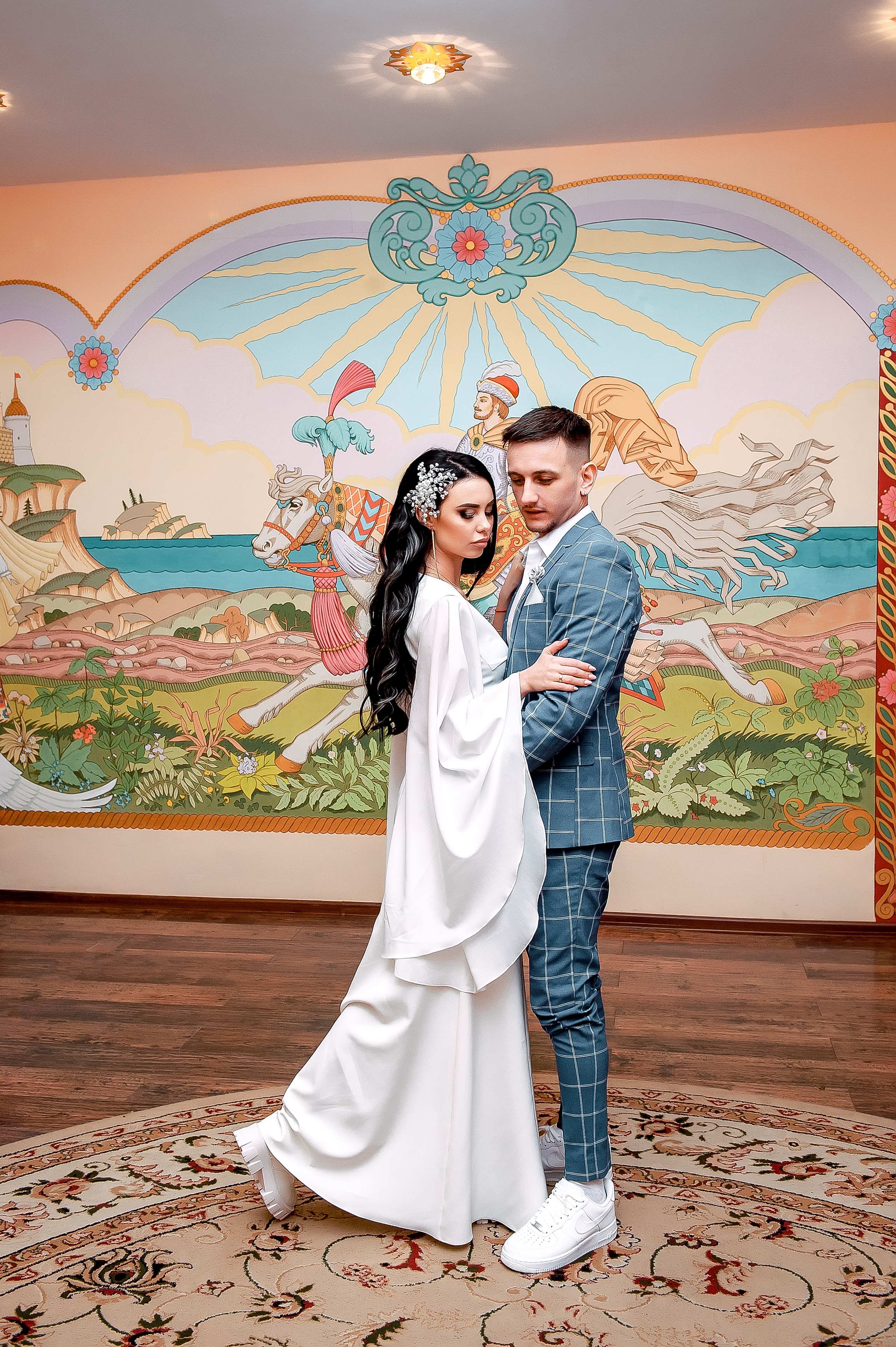 Зимняя свадьба в Лесных прудах, Щелково. Свадебный и семейный фотограф Виктория Носачёва. Щелково, Москва и МО