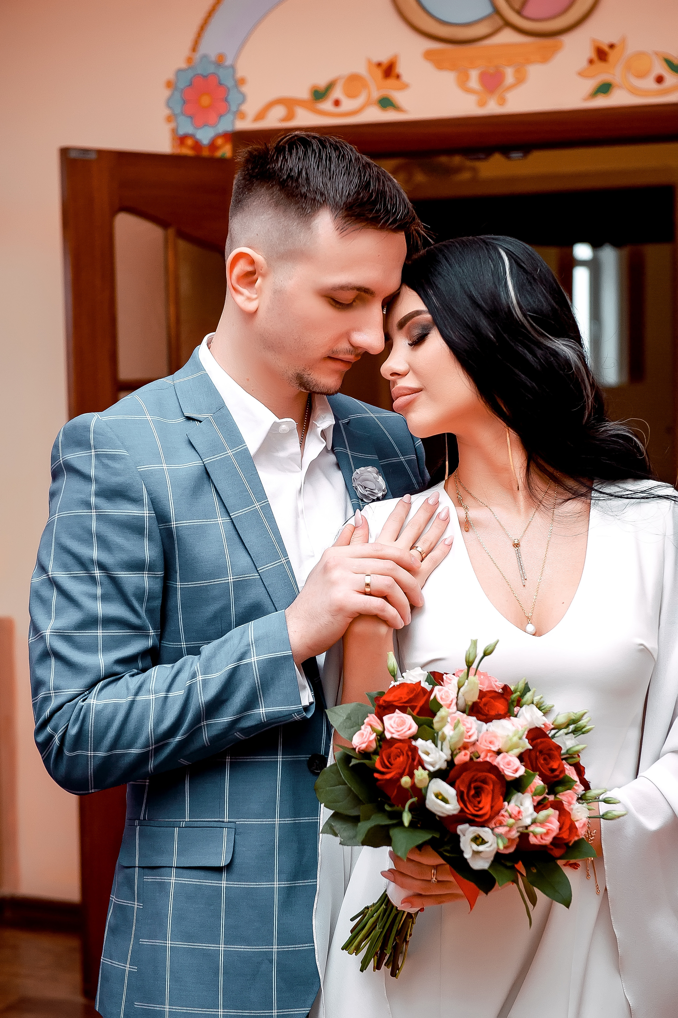 Зимняя свадьба в Лесных прудах, Щелково. Свадебный и семейный фотограф Виктория Носачёва. Щелково, Москва и МО