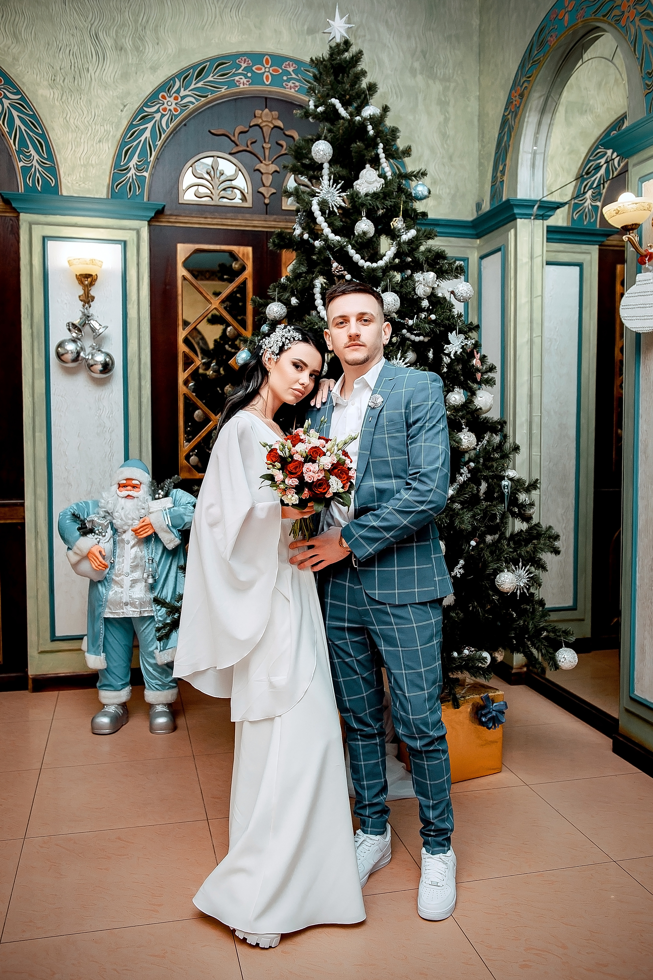 Зимняя свадьба в Лесных прудах, Щелково. Свадебный и семейный фотограф Виктория Носачёва. Щелково, Москва и МО