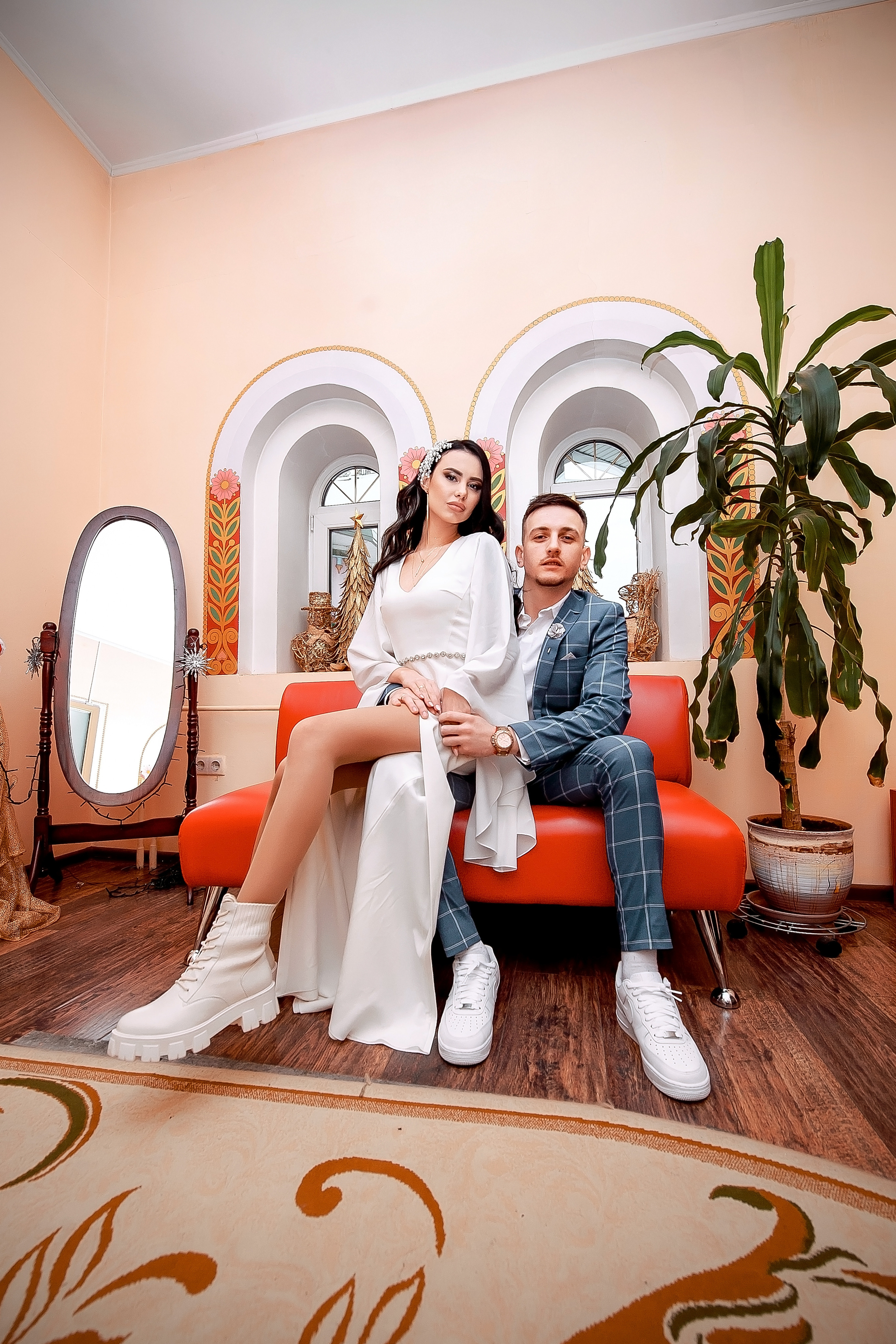 Зимняя свадьба в Лесных прудах, Щелково. Свадебный и семейный фотограф Виктория Носачёва. Щелково, Москва и МО