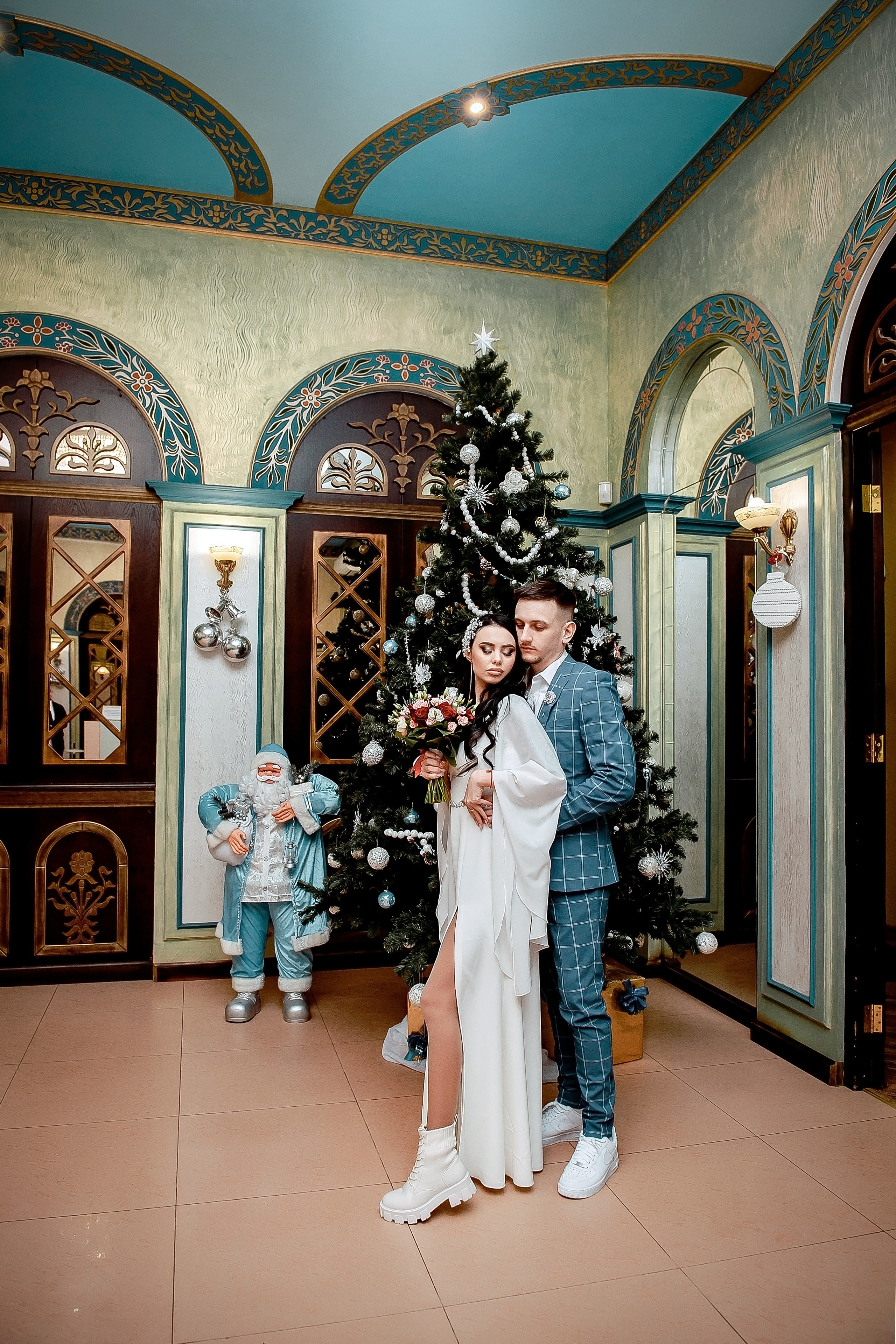 Зимняя свадьба в Лесных прудах, Щелково. Свадебный и семейный фотограф Виктория Носачёва. Щелково, Москва и МО