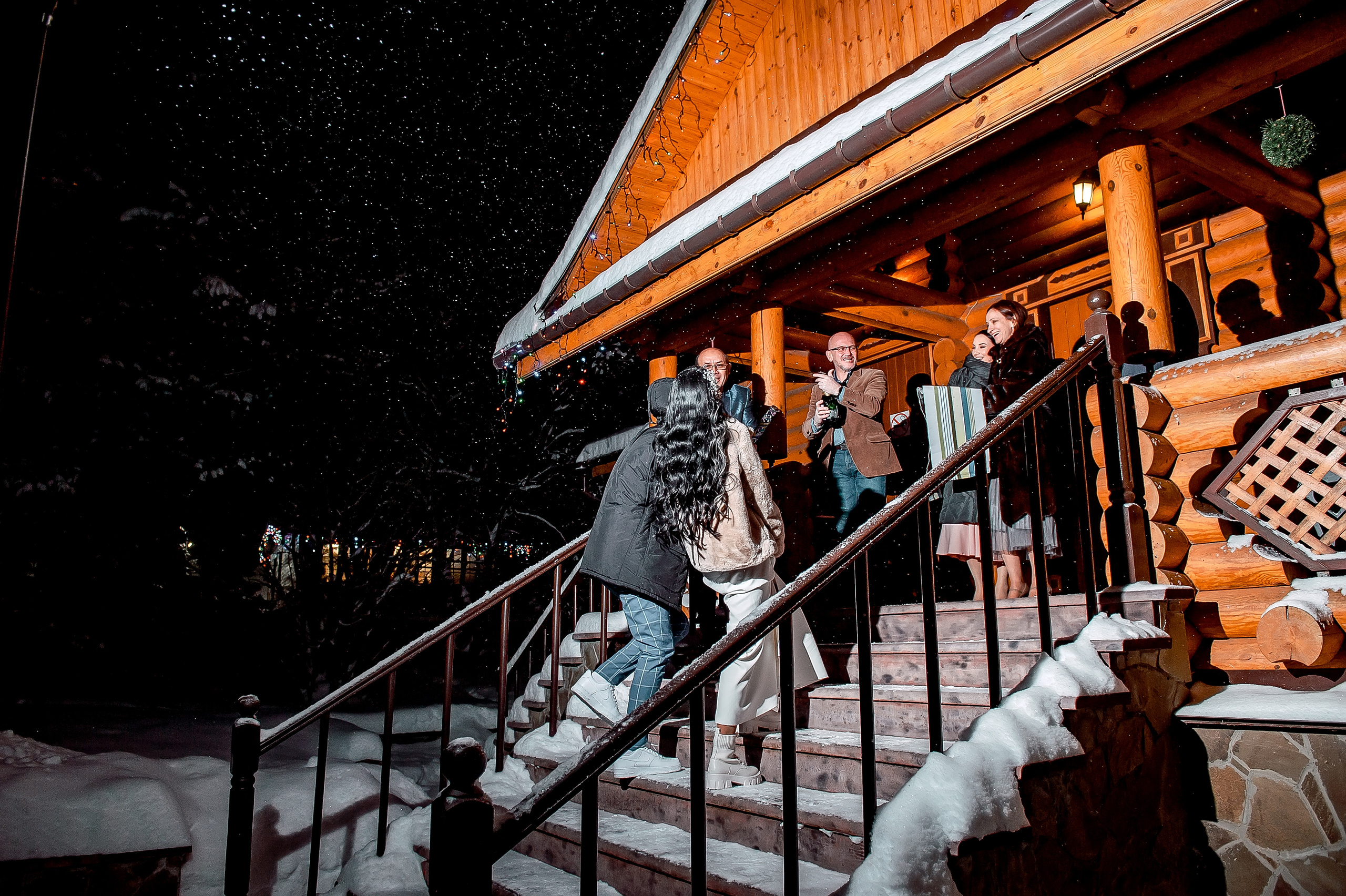 Зимняя свадьба в Лесных прудах, Щелково. Свадебный и семейный фотограф Виктория Носачёва. Щелково, Москва и МО