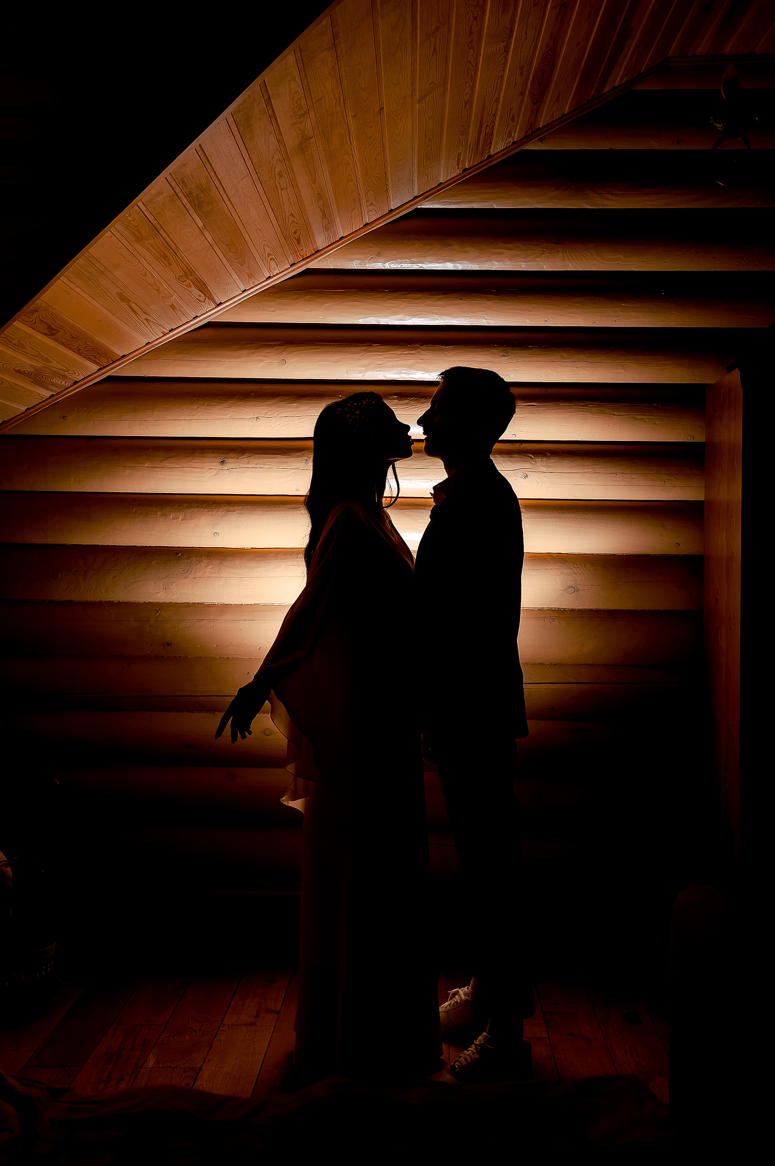 Зимняя свадьба в Лесных прудах, Щелково. Свадебный и семейный фотограф Виктория Носачёва. Щелково, Москва и МО