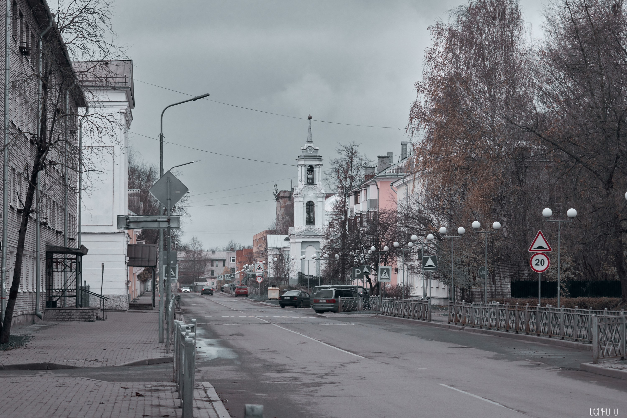 Псков. Ноябрь. Фотографъ Сергѣевъ. Поймать мгновеніе