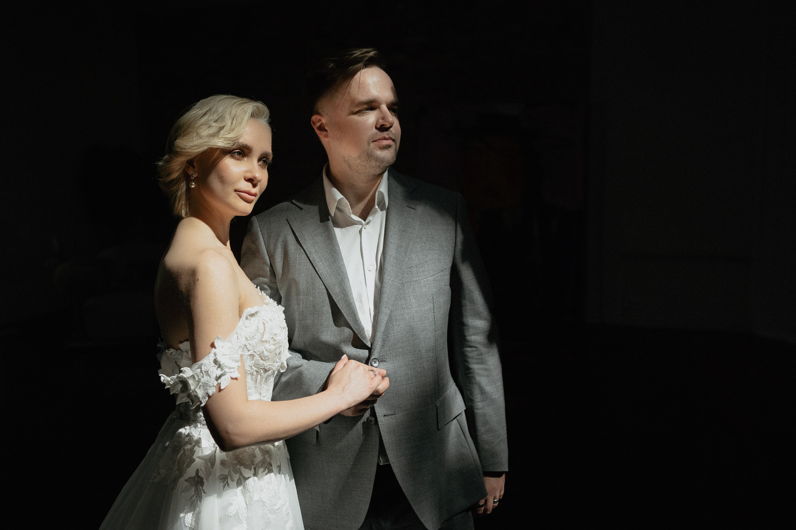 Регистрация брака и свадебная фотосессия в пространстве Яуза Плейс. Свадебный фотограф Москва — Сергей и Татьяна