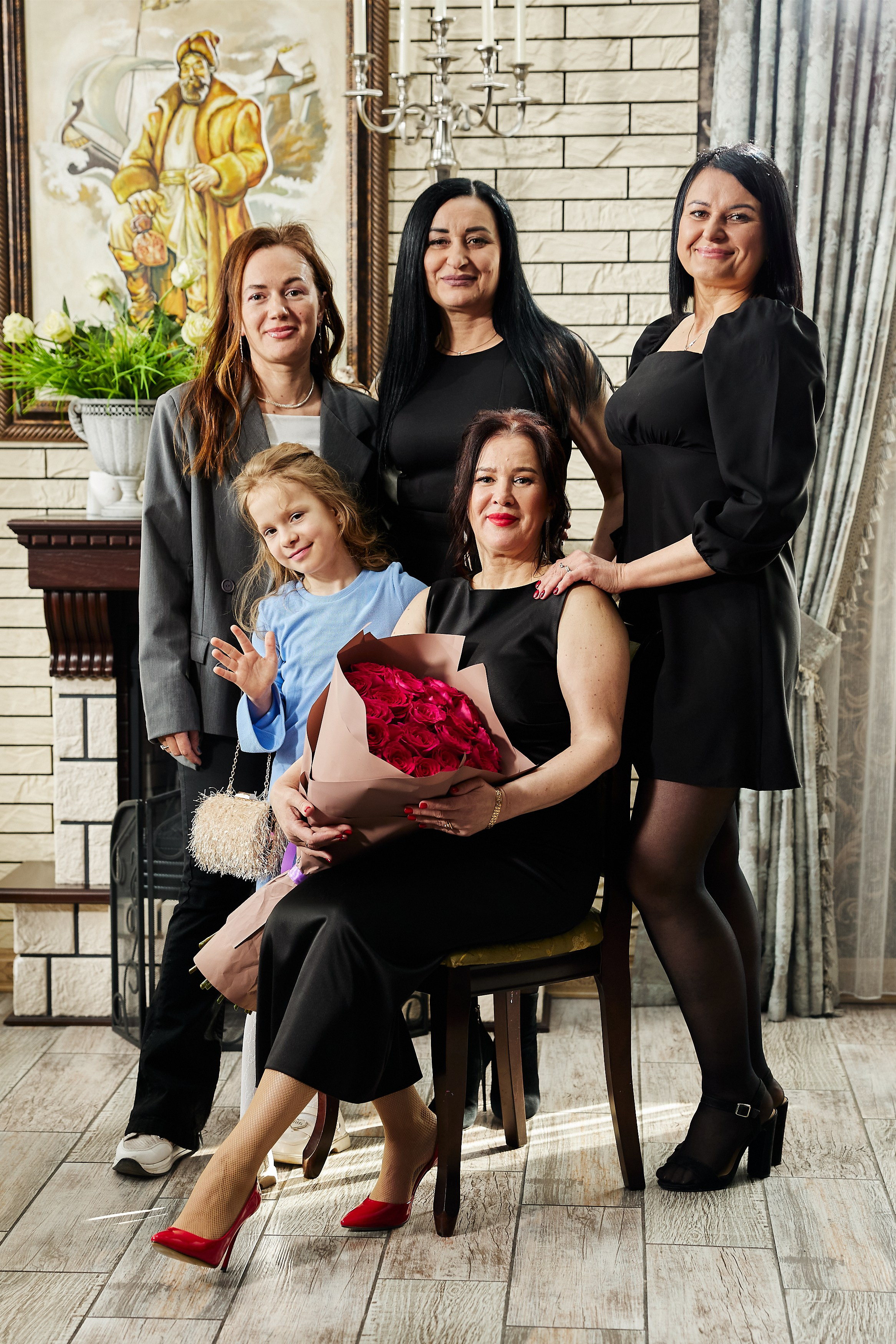 Первые фото с юбилея уже в день съёмки