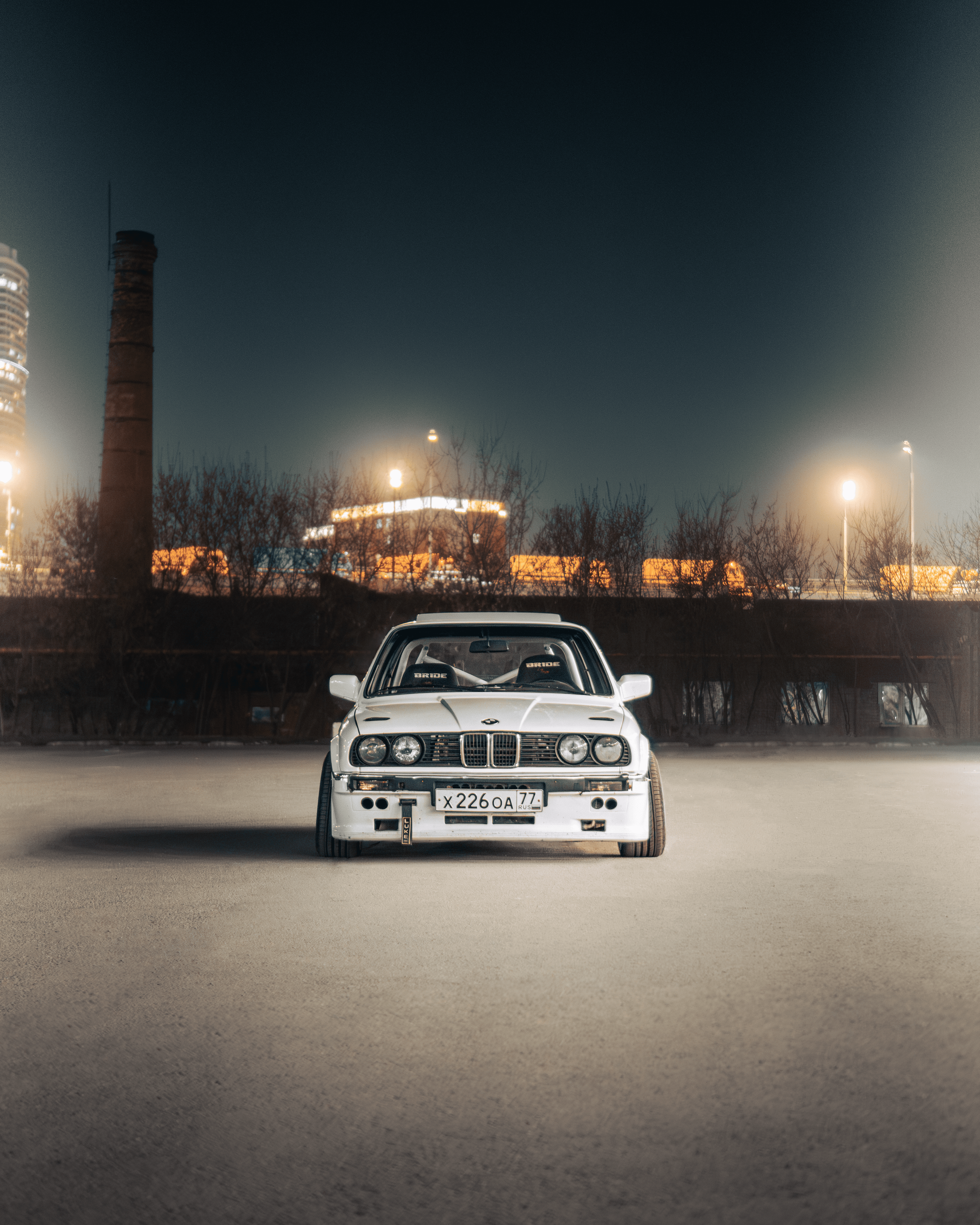 BMW E30: облачко у метро