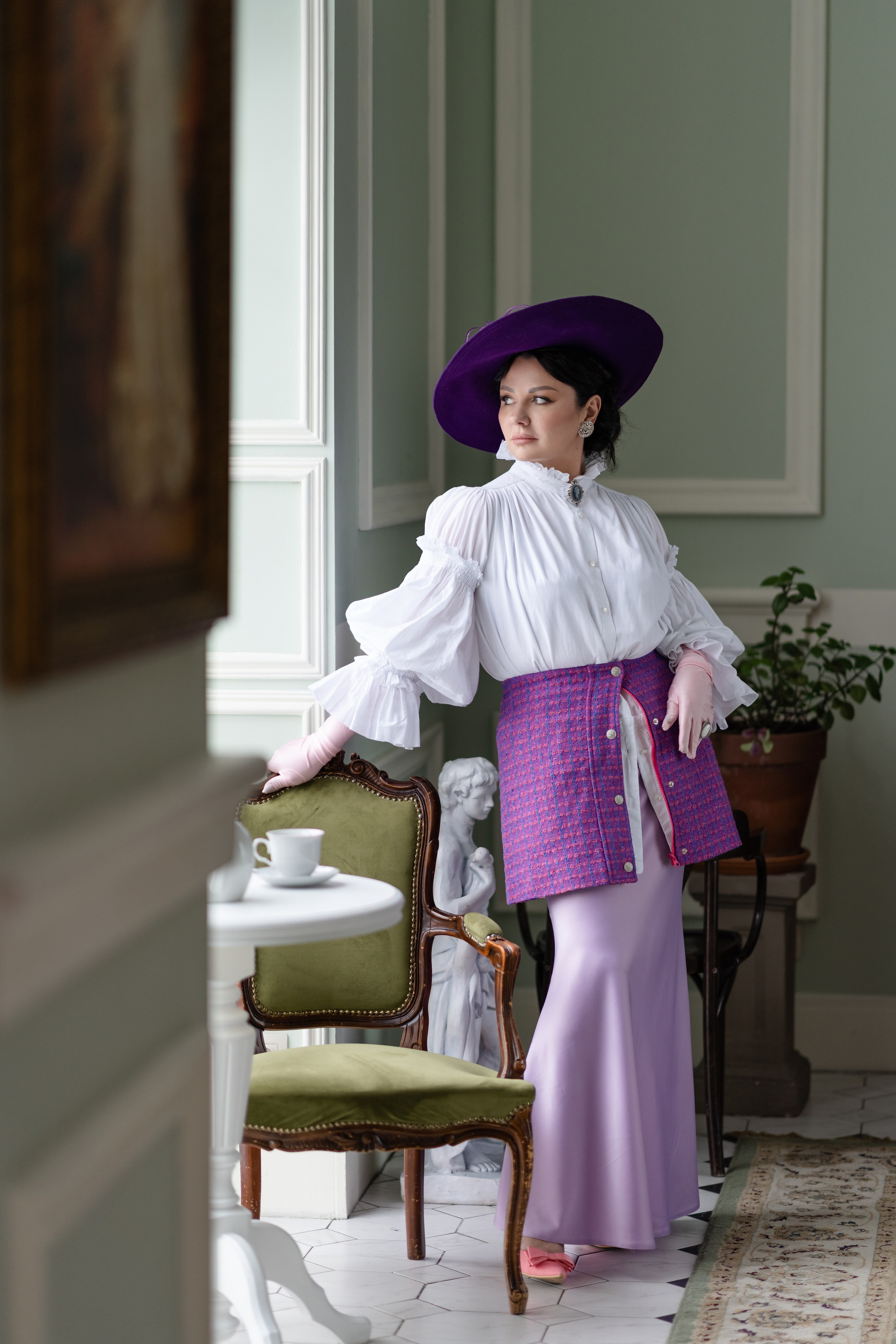 Фотосессия в стиле XIX века для Ирины. Свадебный и семейный фотограф в Санкт-Петербурге Олеся Еремеева