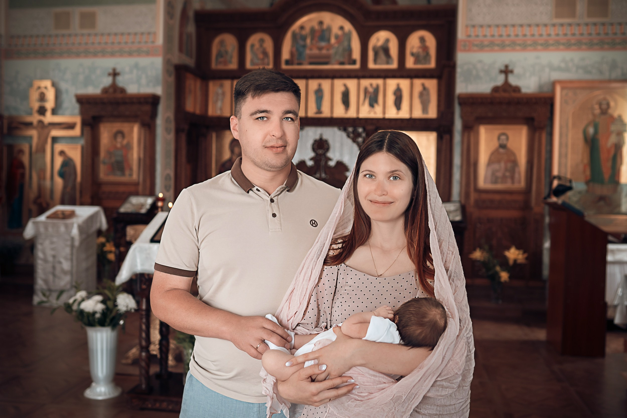 Крещение в храме Романа Исповедника г. Севастополь. Церковный фотограф Севастополь