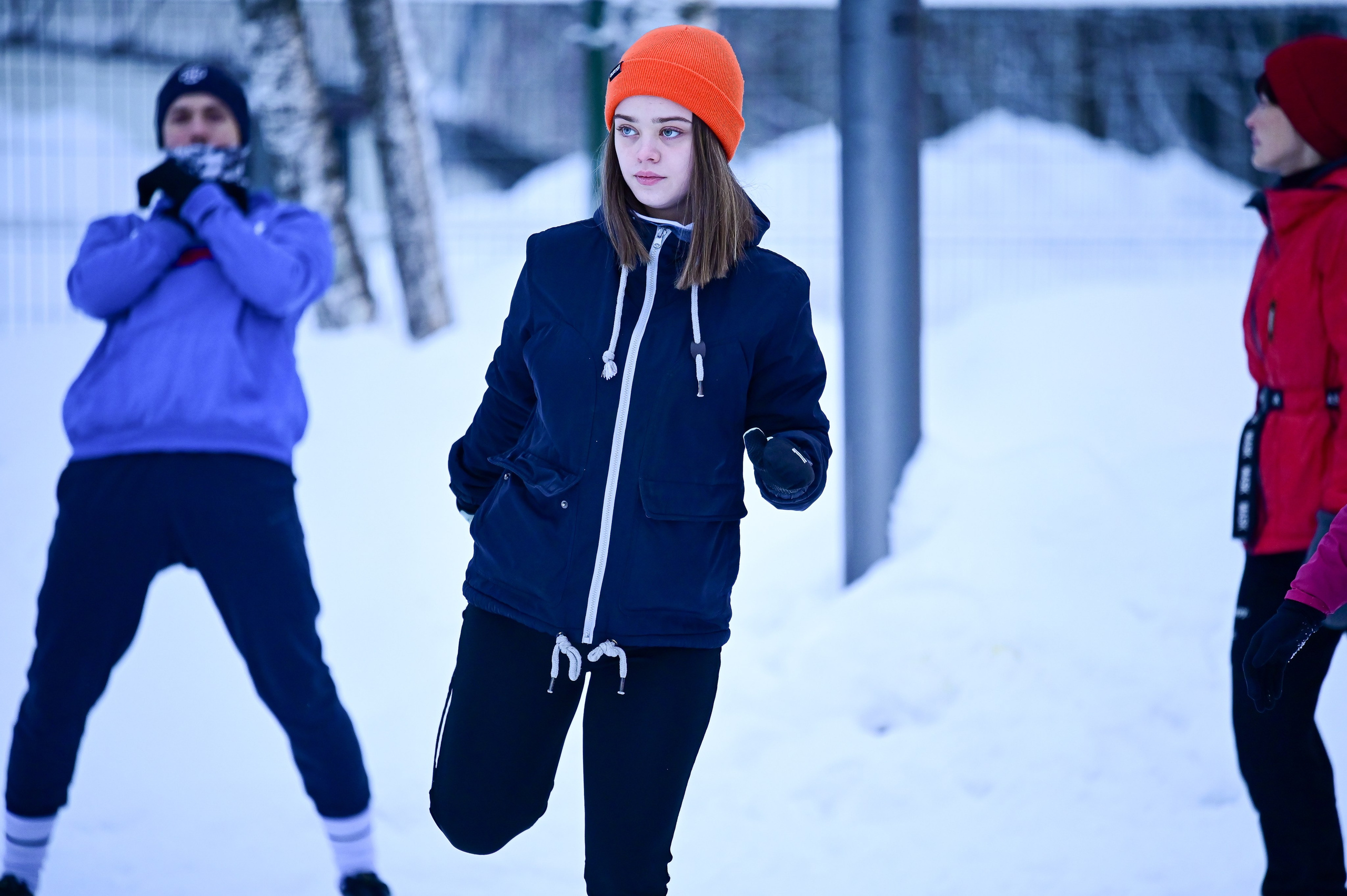 Sat9am5km Кузьминки (27.01.24). Фотограф | Ирина Гамзинова | Москва