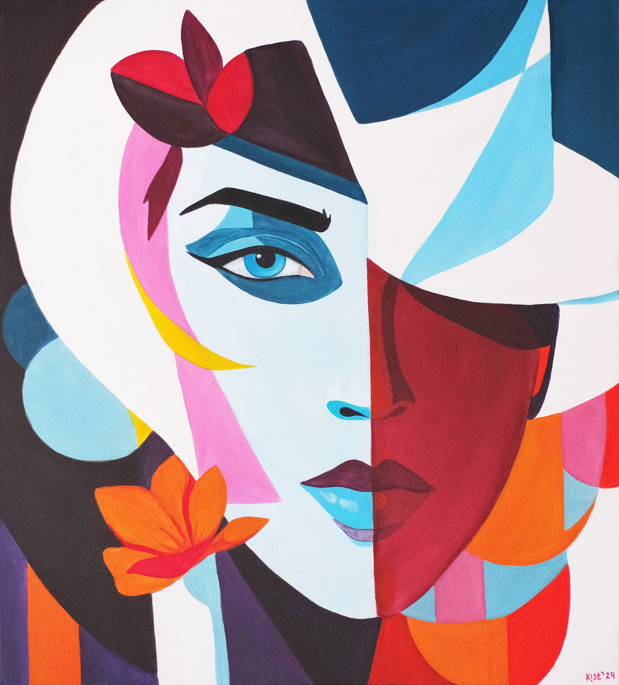 Правила игры. Художник Анастасия Кисткина, Петербург