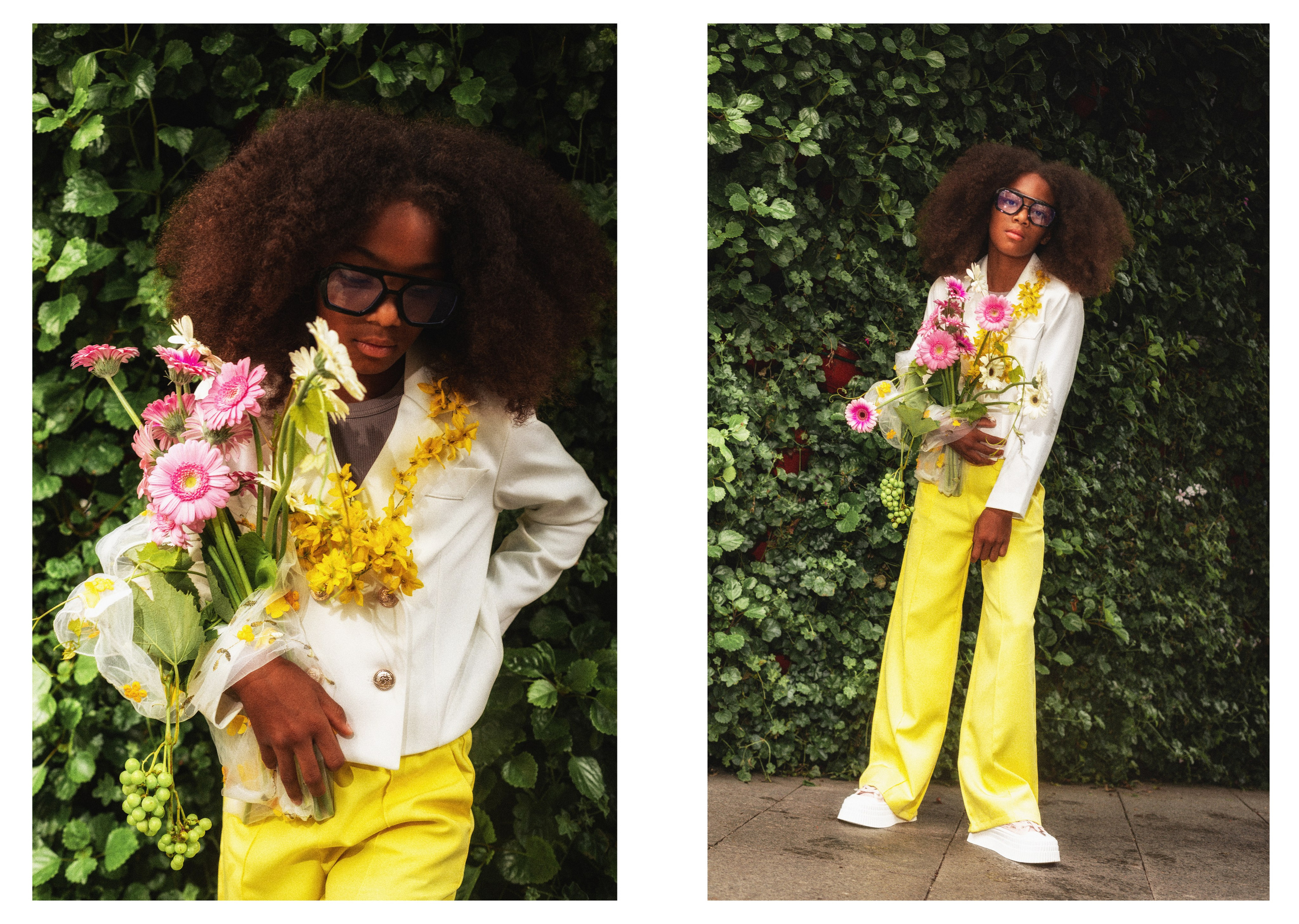 Дети&Цветы. Мая и Мелания. Фотограф детей и подростков в Москве Таня Королева