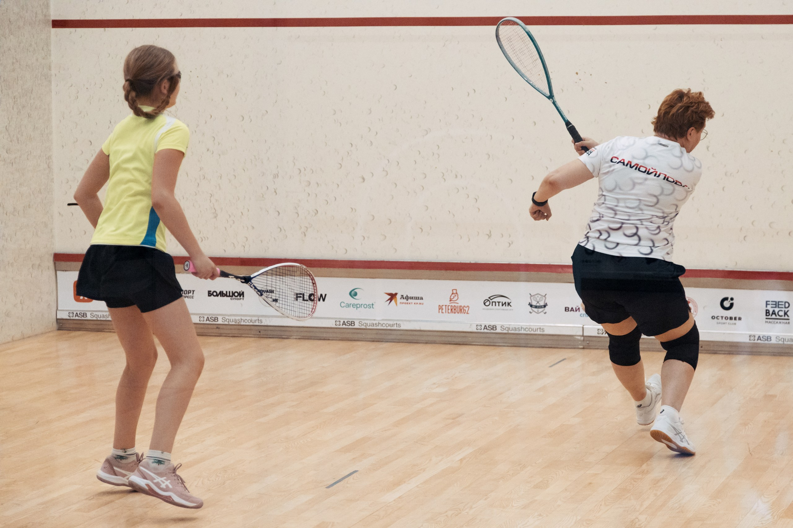 Спортивный репортаж по сквошу White Nights 2026 клуб RC. Любовь Каширская — фотограф для малого бизнеса и специалистов