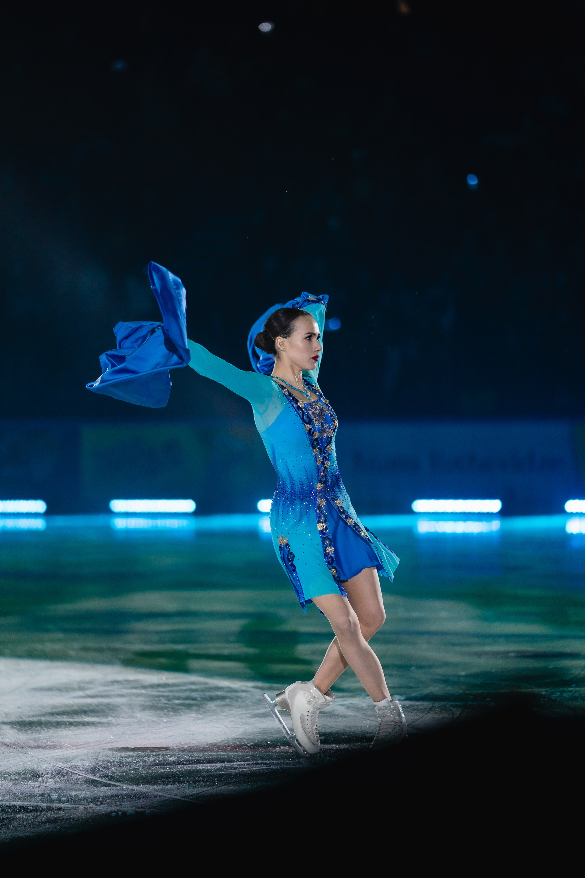 Шоу «Чемпионы на льду» в Новосибирске. Воробьева Ксения — Спортивный и танцевальный фотограф Новосибирск