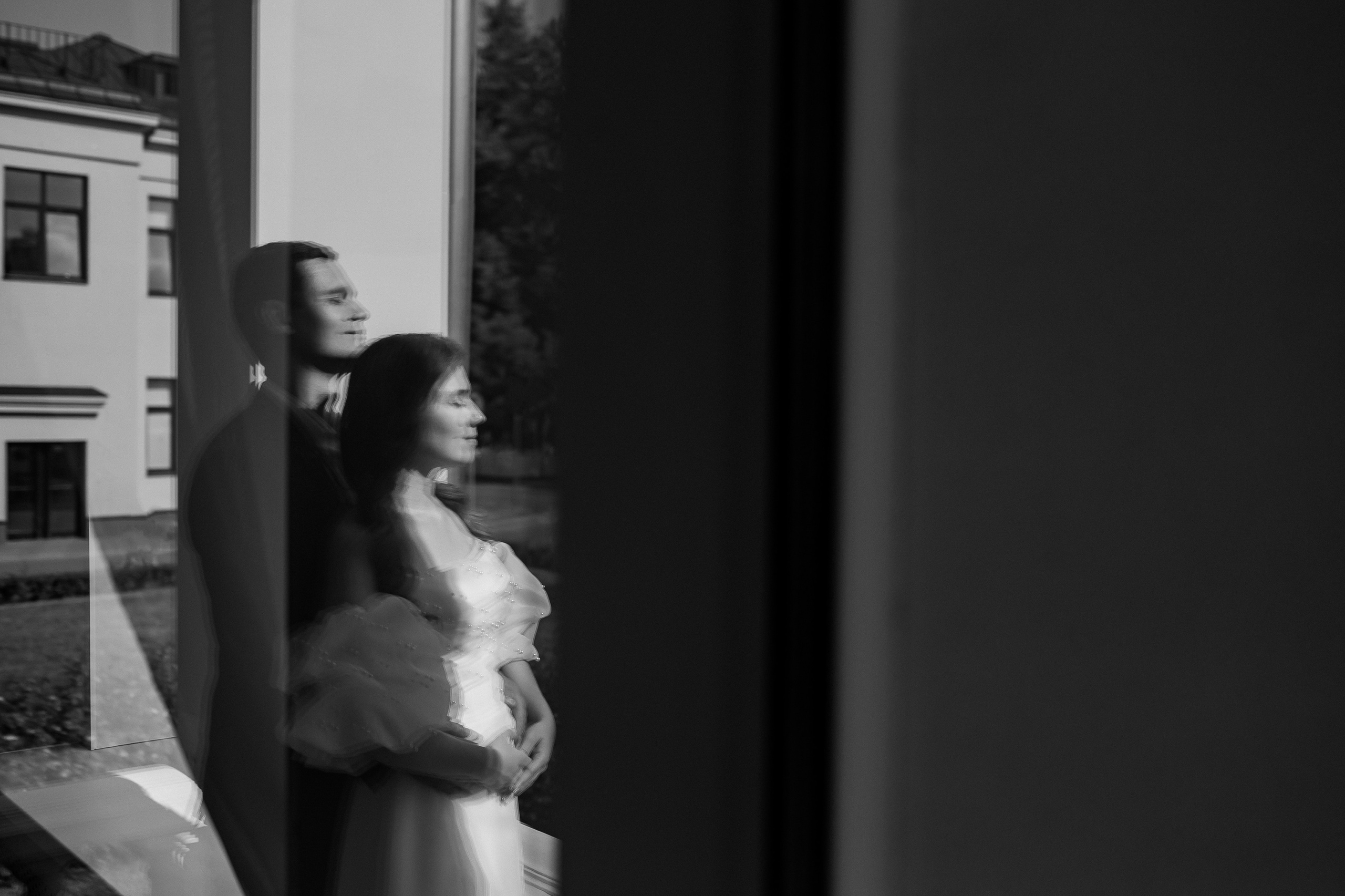 Чернею-белая фотосессия на ВДНХ