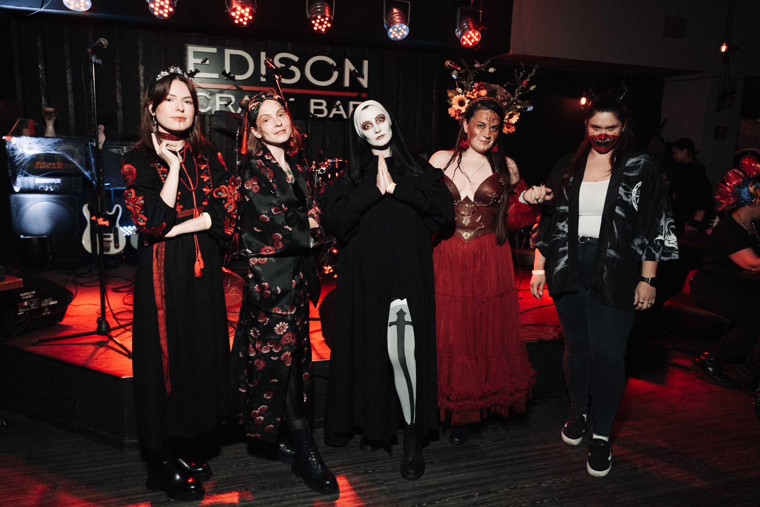 Rock Halloween 31 октября в Edison Bar. Фотограф в Иркутске Анна Мирошникова