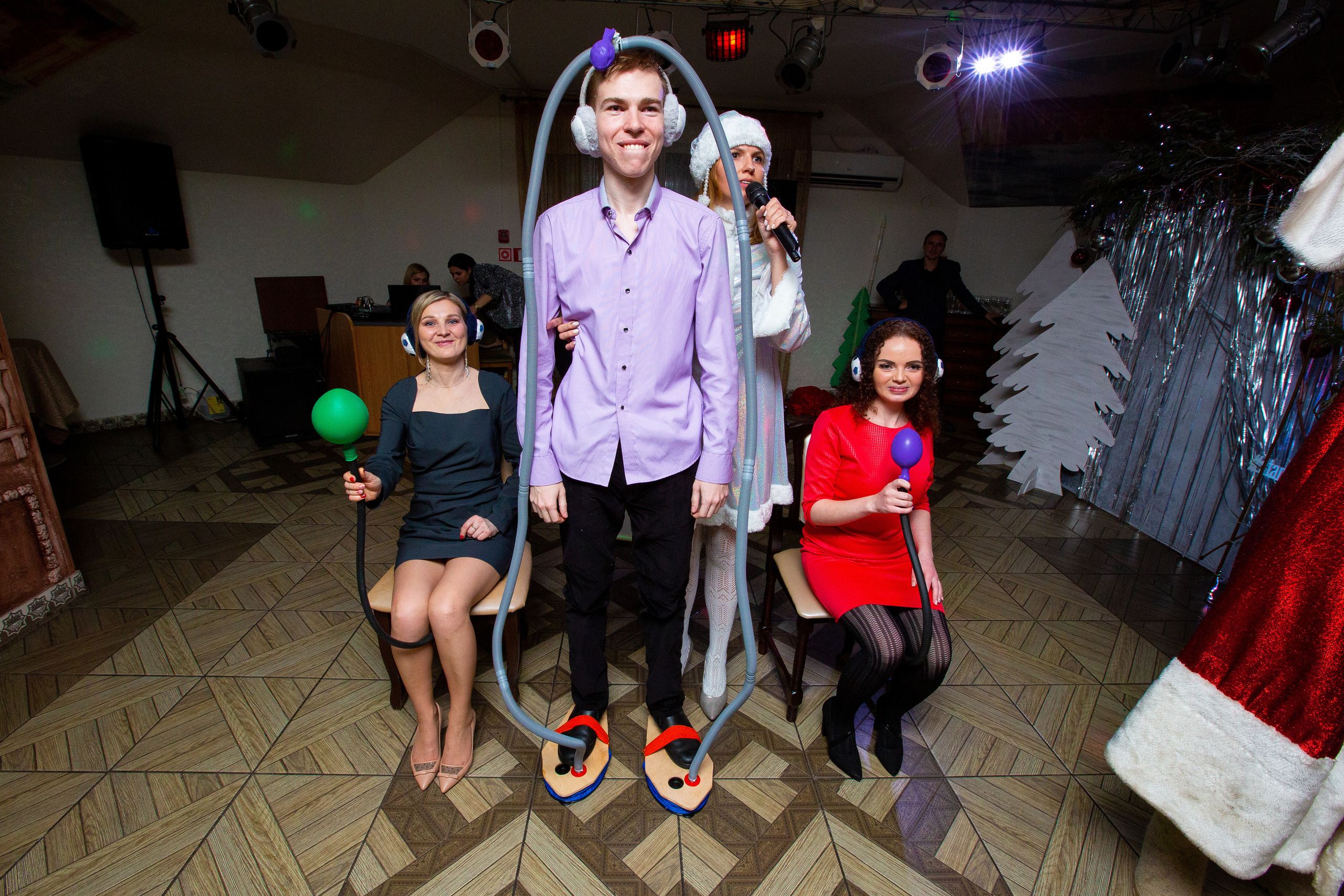 Новогодние корпоративы в кафе Карлион. Свадебный фотограф в Барановичах Вячеслав Шах-Гусейнов, фотошкола