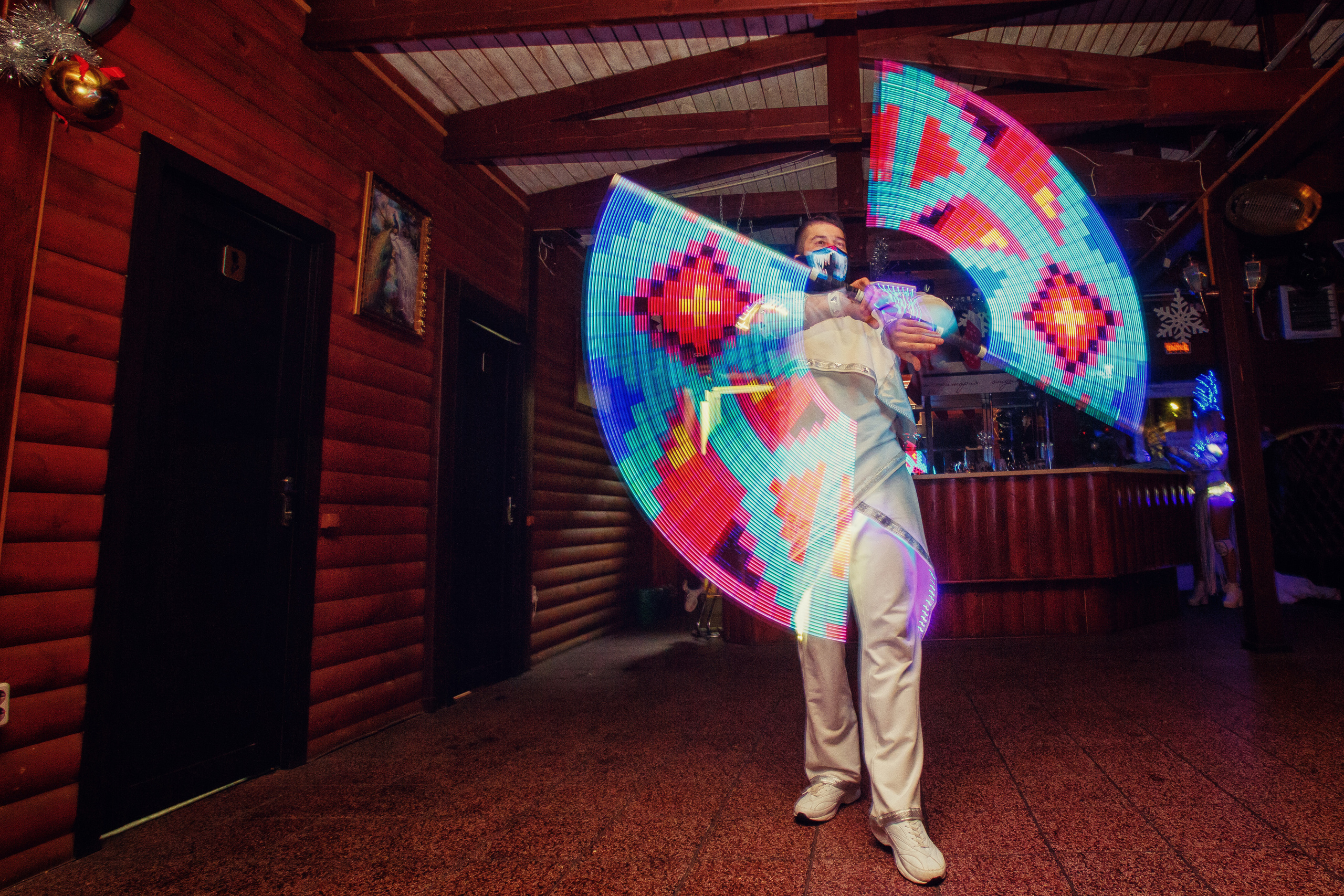 Новогодние корпоративы в кафе Карлион. Свадебный фотограф в Барановичах Вячеслав Шах-Гусейнов, фотошкола