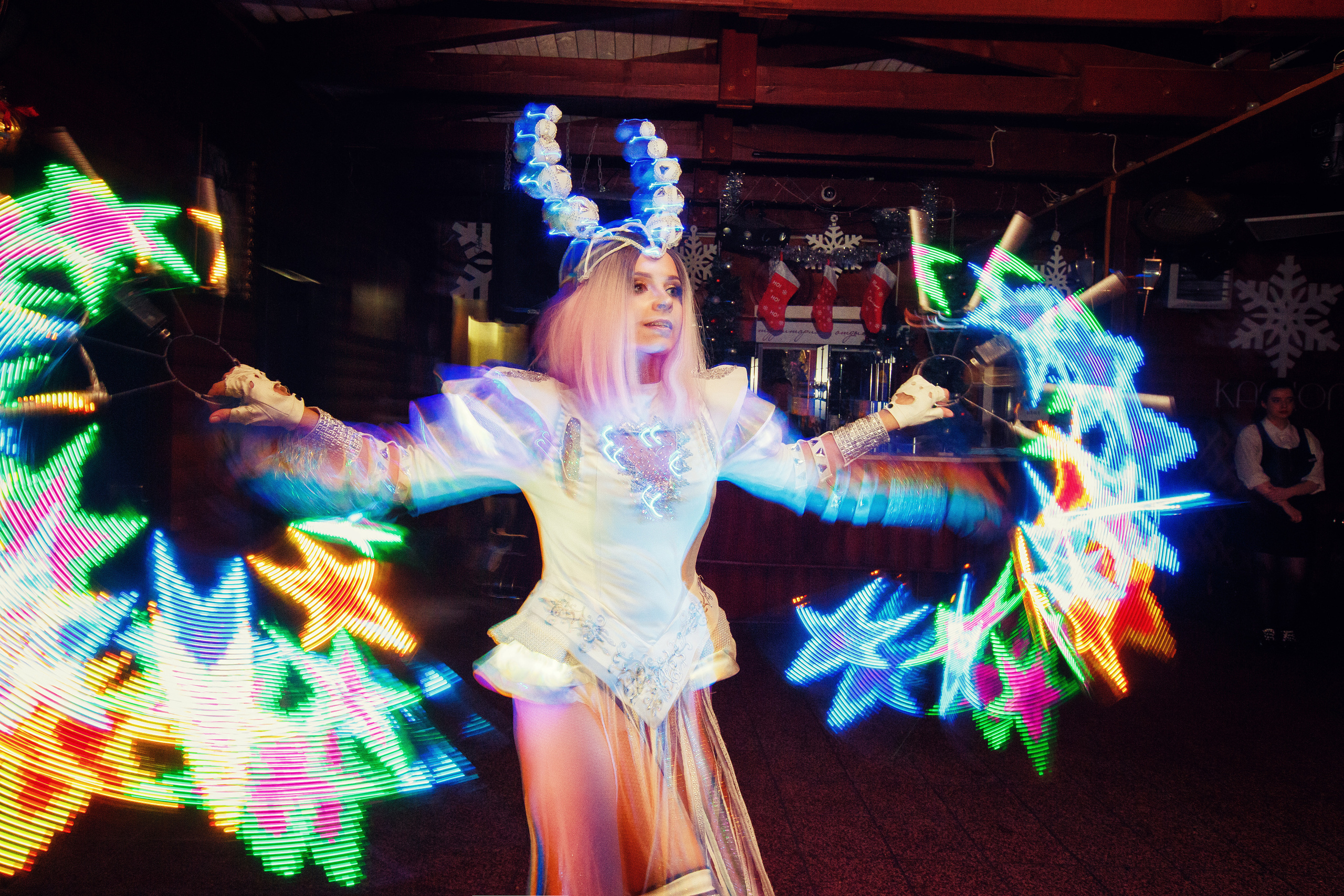 Новогодние корпоративы в кафе Карлион. Свадебный фотограф в Барановичах Вячеслав Шах-Гусейнов, фотошкола