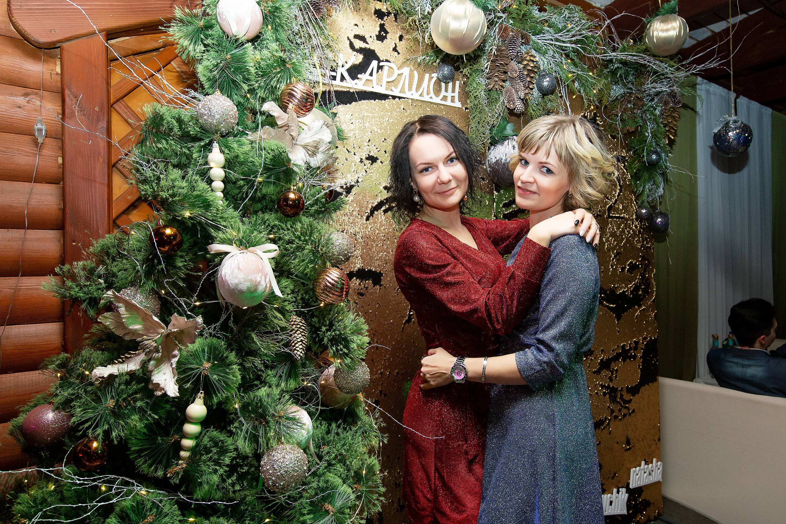 Новогодние корпоративы в кафе Карлион. Свадебный фотограф в Барановичах Вячеслав Шах-Гусейнов, фотошкола