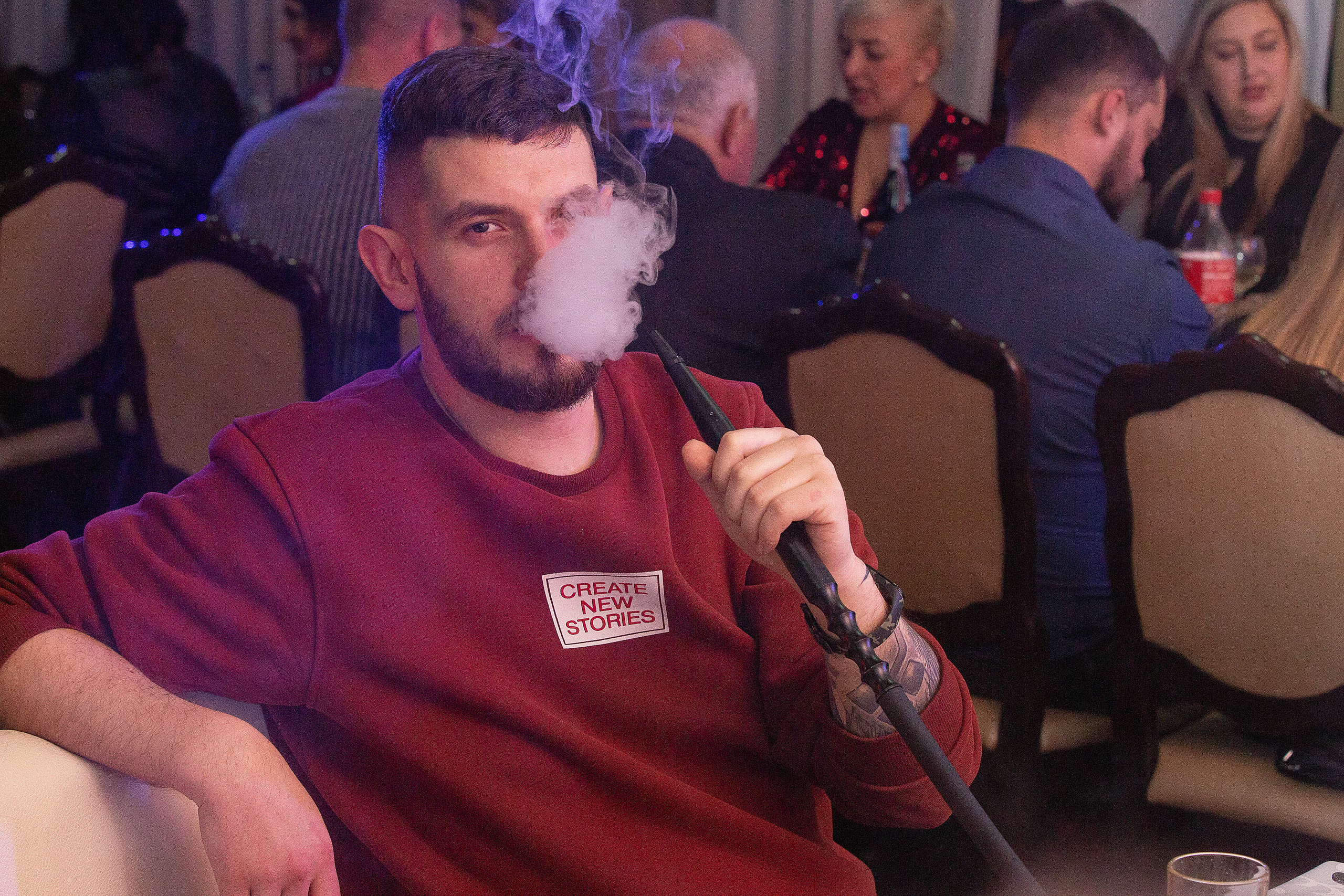 Новогодние корпоративы в кафе Карлион. Свадебный фотограф в Барановичах Вячеслав Шах-Гусейнов, фотошкола