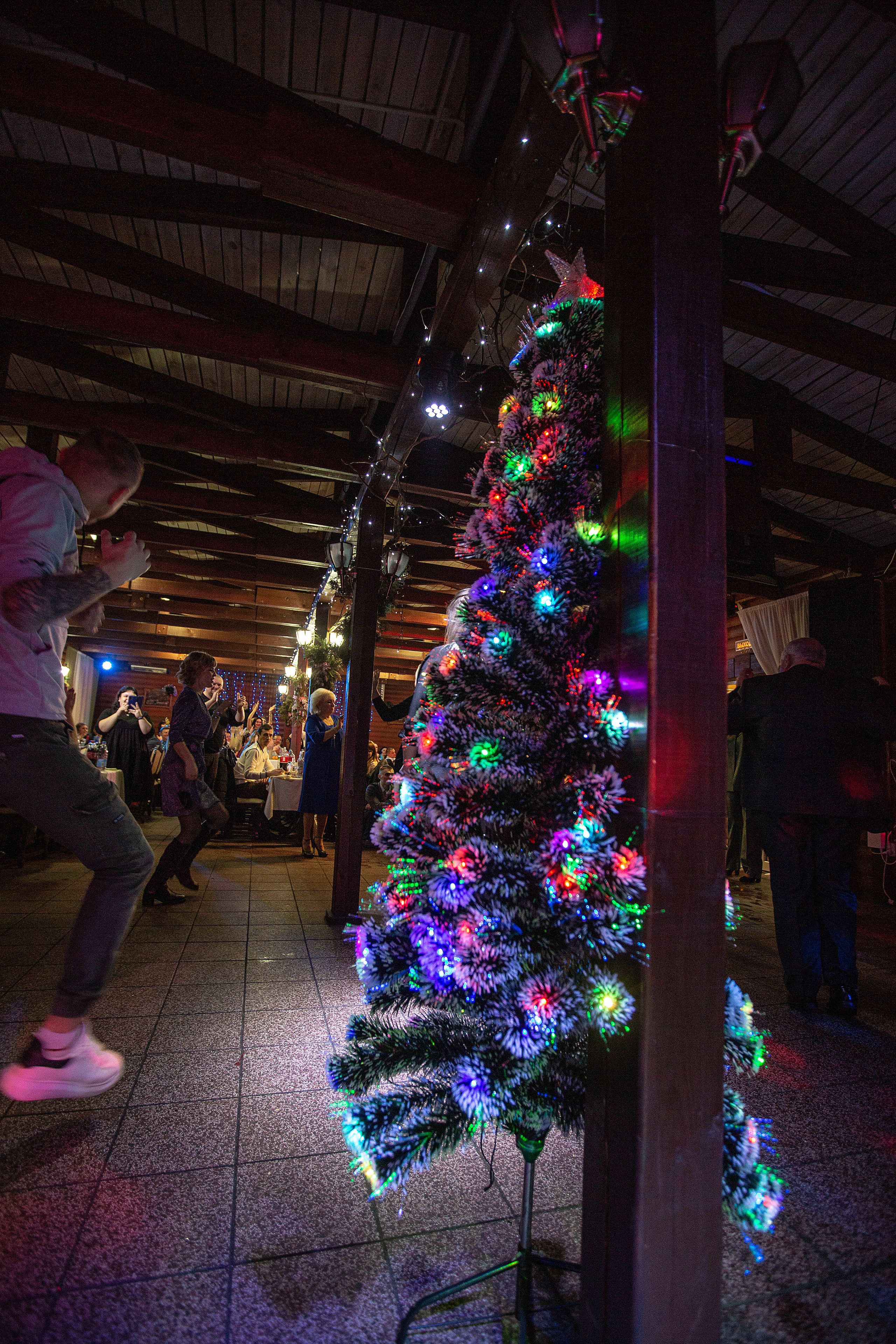 Новогодние корпоративы в кафе Карлион. Свадебный фотограф в Барановичах Вячеслав Шах-Гусейнов, фотошкола