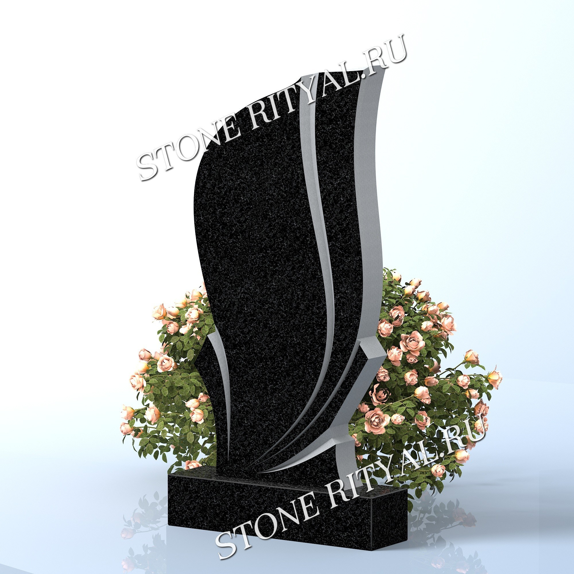 Вертикальные памятники фигурные. Изготовление и установка памятников в Москве и МО