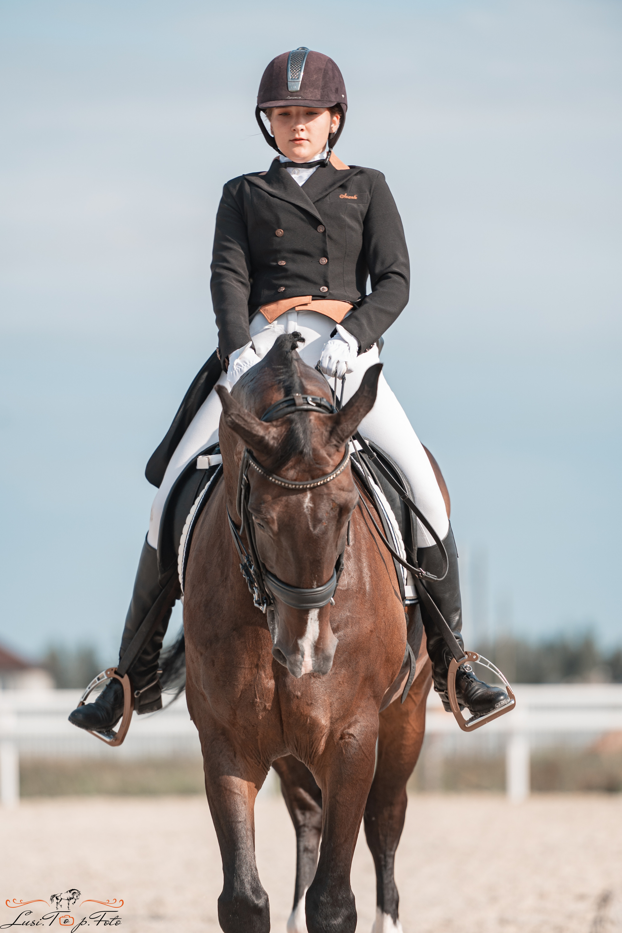 Открытая тренировка по выездке в КК Equipark. Конный и фотограф с животными в Твери Топталова Люся