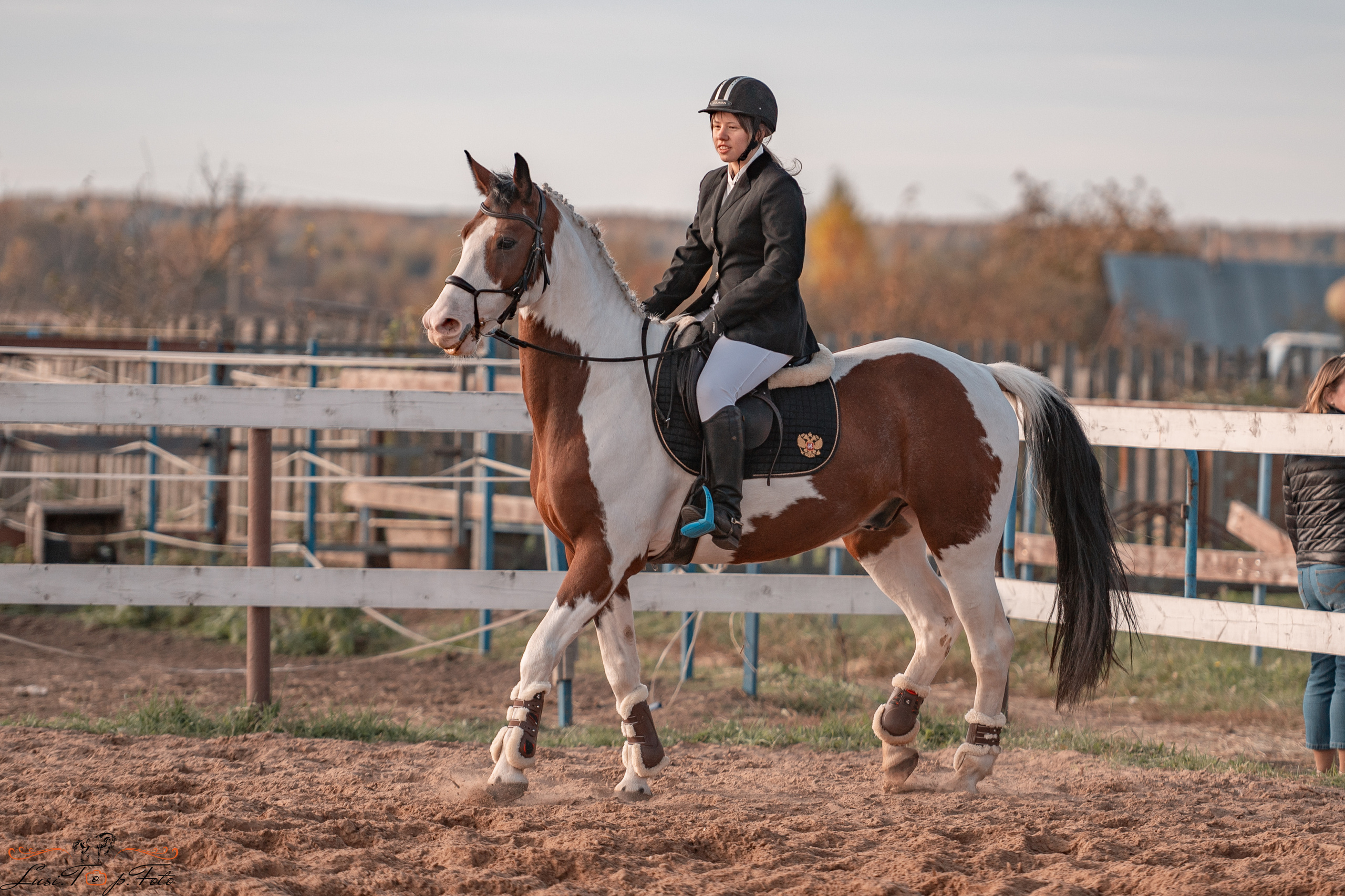 Открытая тренировка КК «Резвая». Конный и фотограф с животными в Твери Топталова Люся