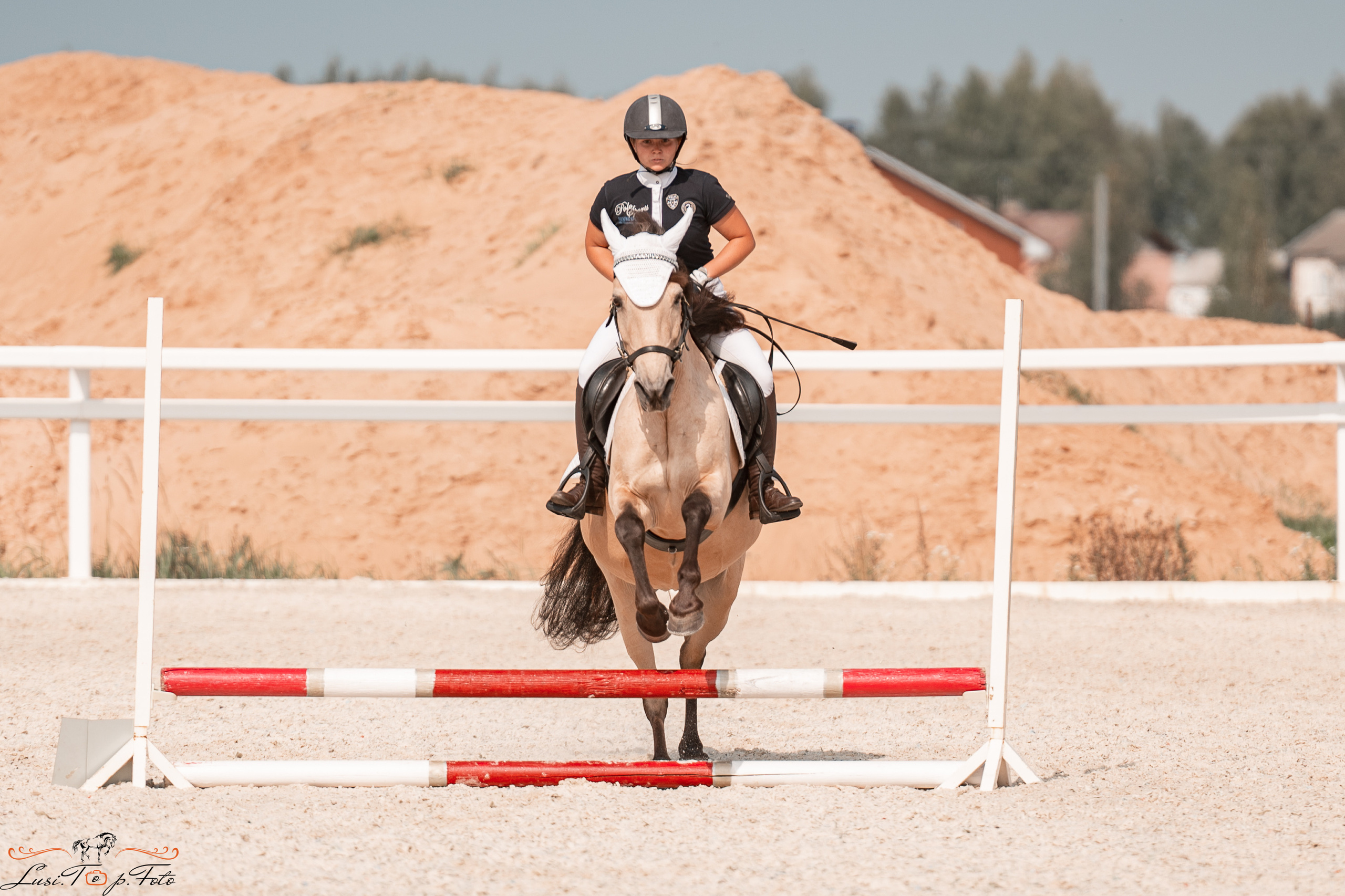 Открытая тренировка по конкуру в КК Equipark. Конный и фотограф с животными в Твери Топталова Люся
