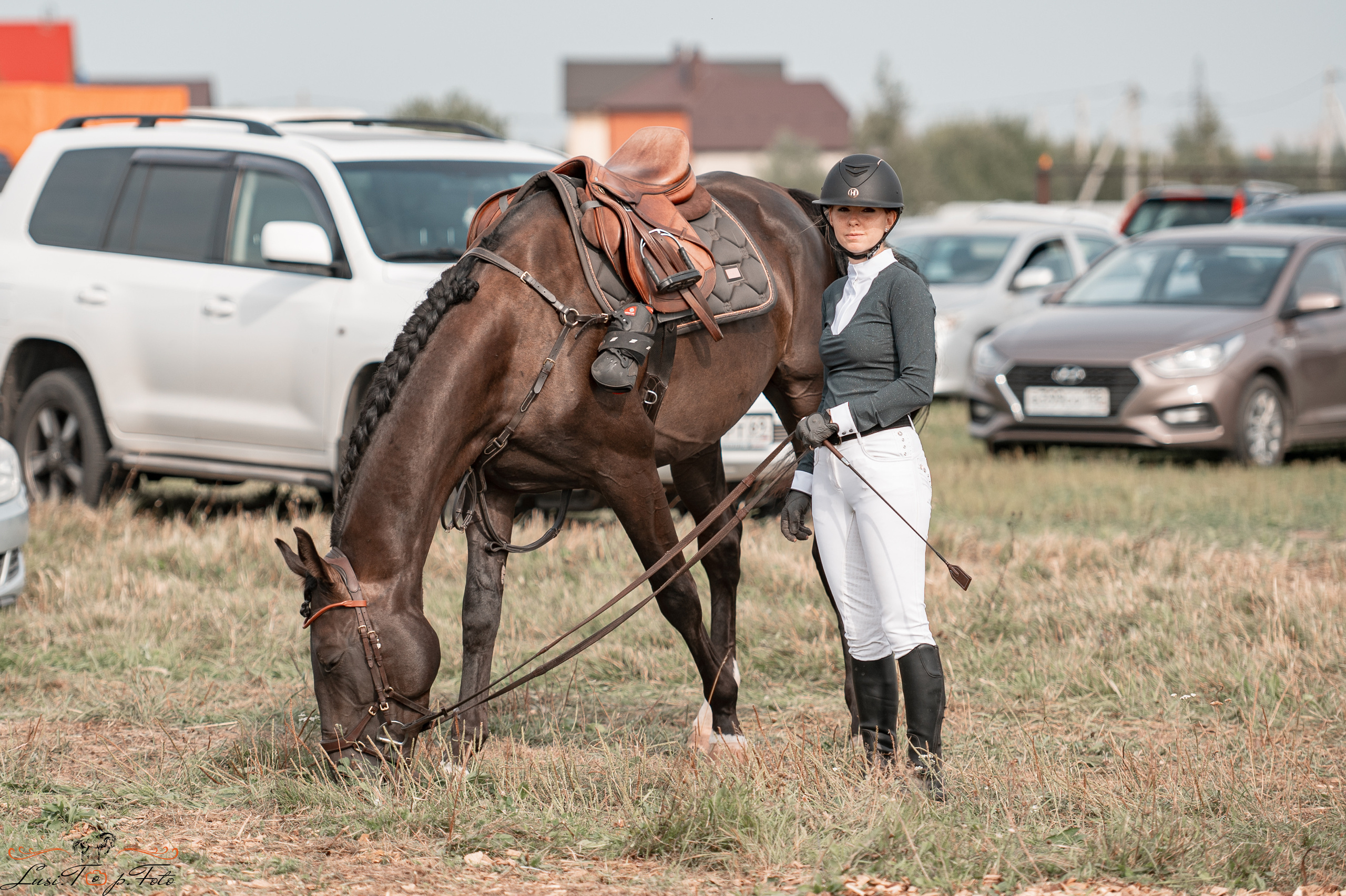 Открытая тренировка по конкуру в КК Equipark. Конный и фотограф с животными в Твери Топталова Люся